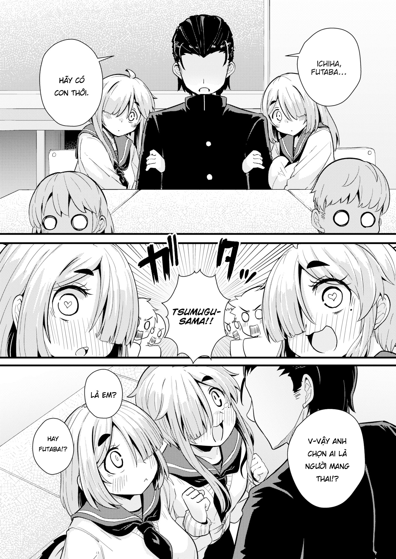 Đọc truyện hentai Bí mật cặp song sinh - Chap 1