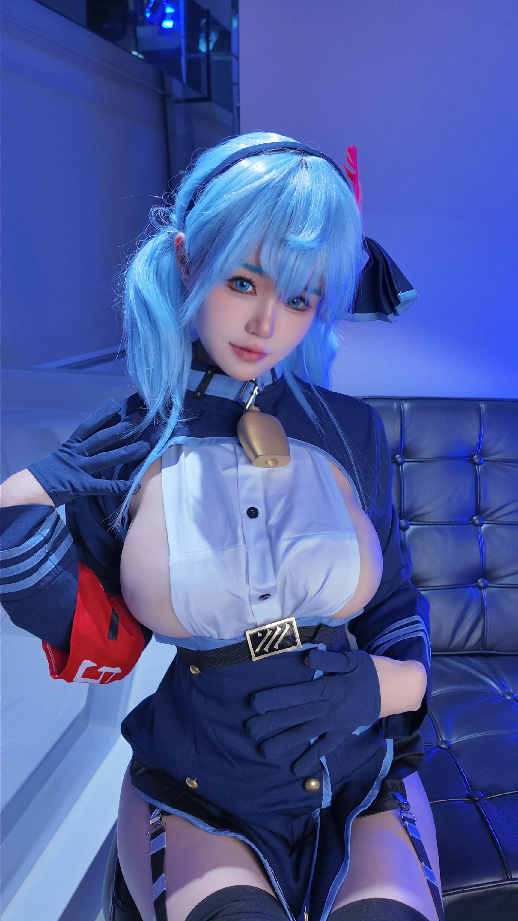 Đọc truyện hentai Tuyển tập Albums siêu phẩm Cosplay - Chap 1118 - Chiyo Ogura W - Azure Files Tian Yu Azi Feng Ji