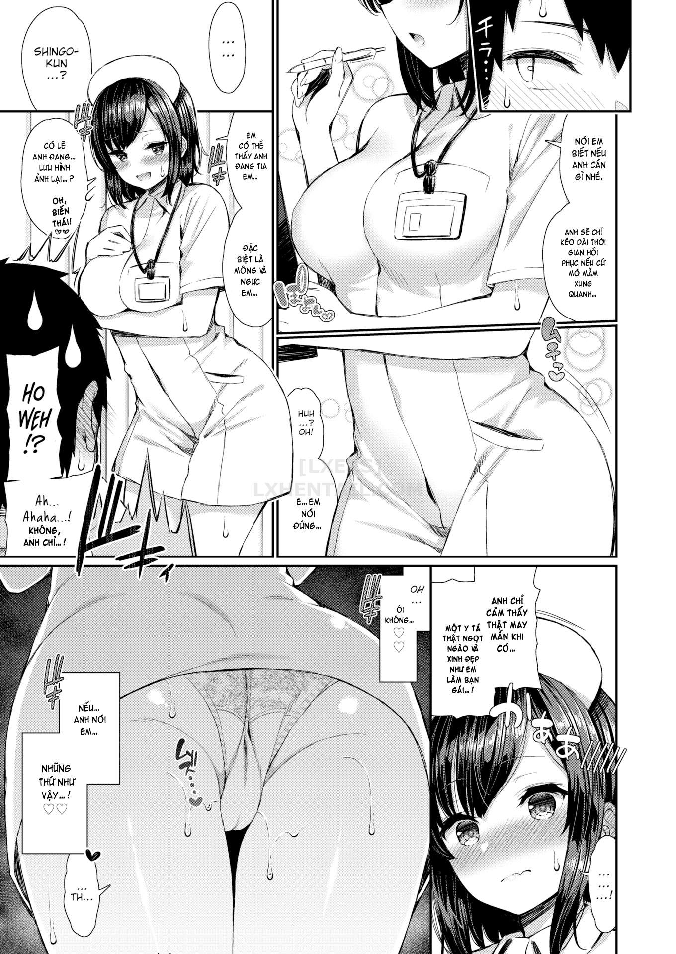 Đọc truyện hentai Nurse Girlfriend’s XXX Management - Oneshot