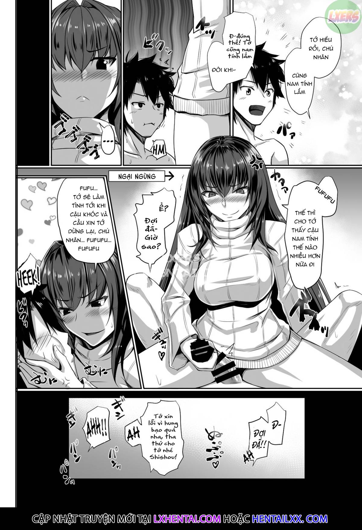 Đọc truyện hentai Cặp đôi thỏ tháng 4 - Oneshot