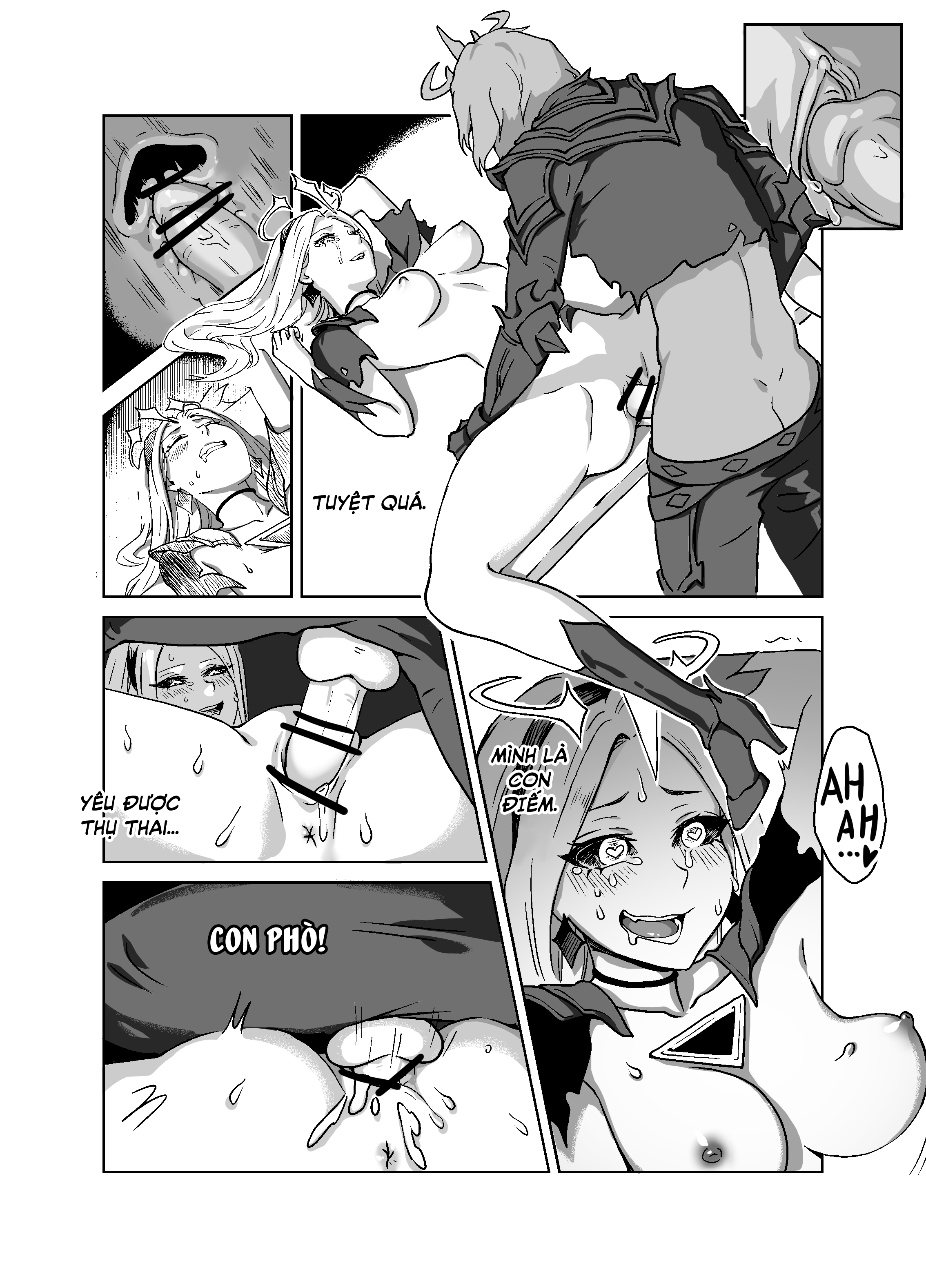 Đọc truyện hentai Lưỡi gươm suy vong - Chương 2 - 4 giai đoạn khi bị NTR