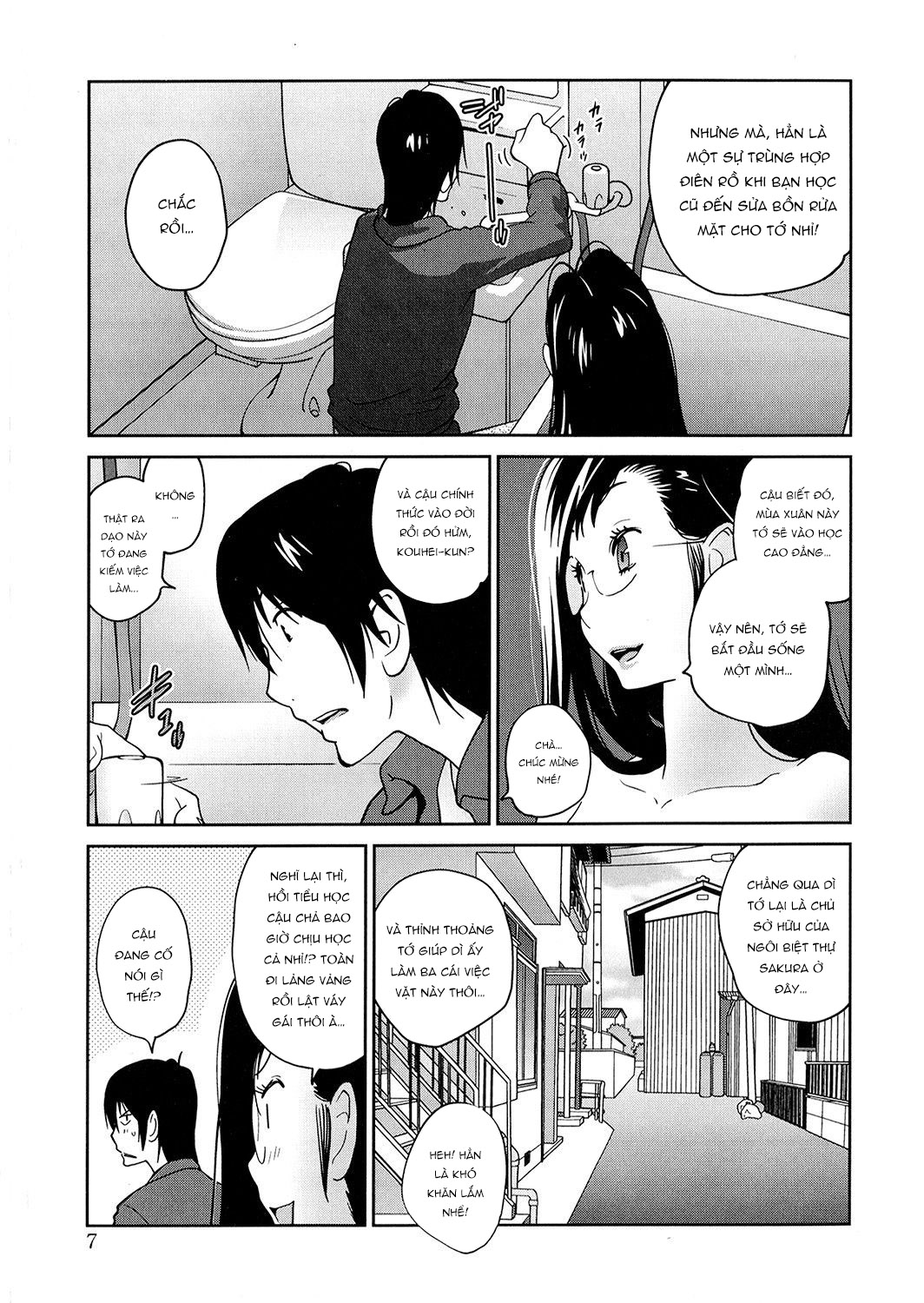 Đọc truyện hentai Chàng thợ sửa ống nước và cô bạn năm xưa - Chap 1