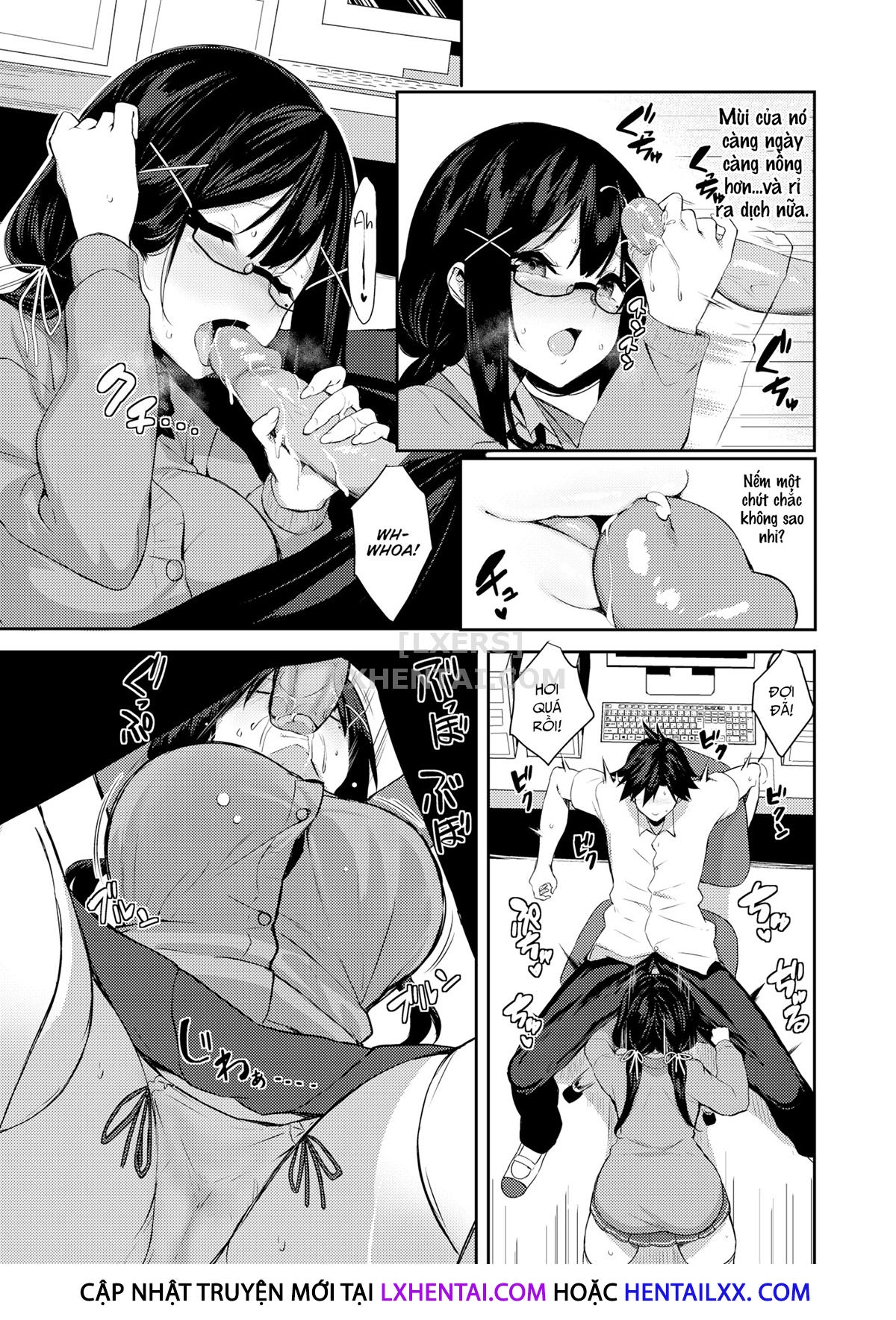 Đọc truyện hentai Curious! ♪ Yoshino-chan Mounts Up - Oneshot