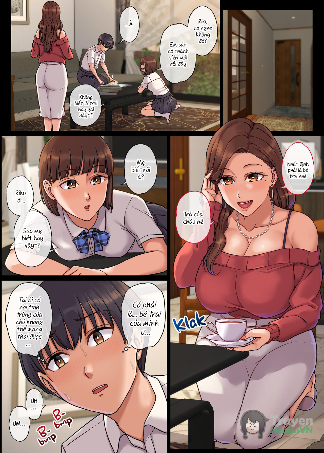 Đọc truyện hentai Oba no Ninshin. 2 ~Ninpu no Midara na Seiseikatsu~ - Oneshot