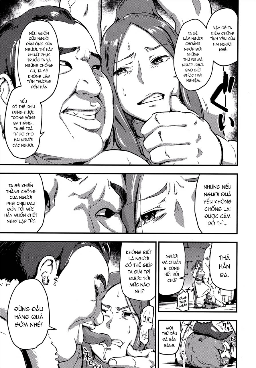 Đọc truyện hentai Majuu Teikoku Hishi Otto no Tame ni Kairaku Goumon ni Taeru Boukoku no Ouhi - Oneshot