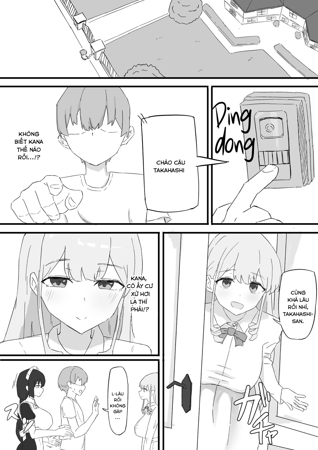 Đọc truyện hentai Câu chuyện về Oba-sama và vợ của ông bị vị hôn thê của họ bắt và quan hệ tình dục với nhau. - Oneshot