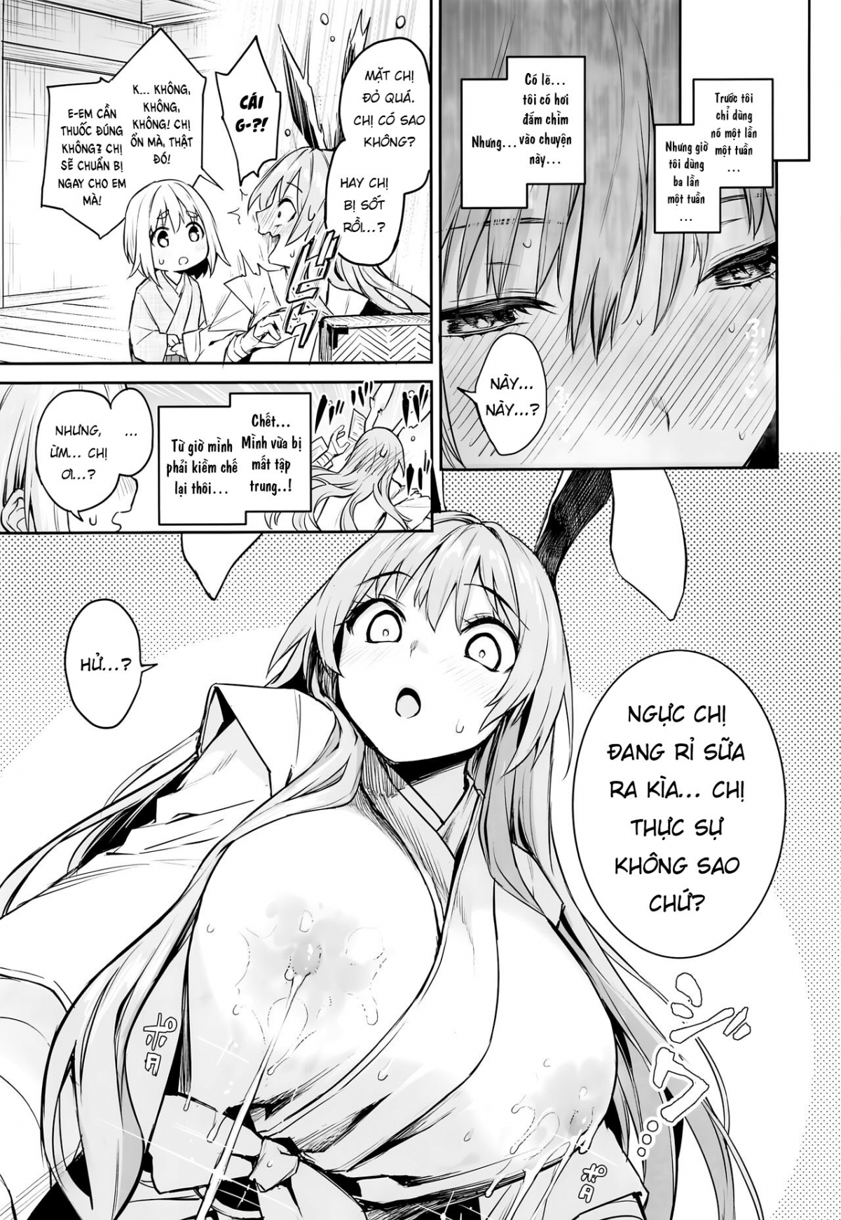 Đọc truyện hentai Udonge no Miruku Obadosu - Udonge’s Milky Overdose - Oneshot