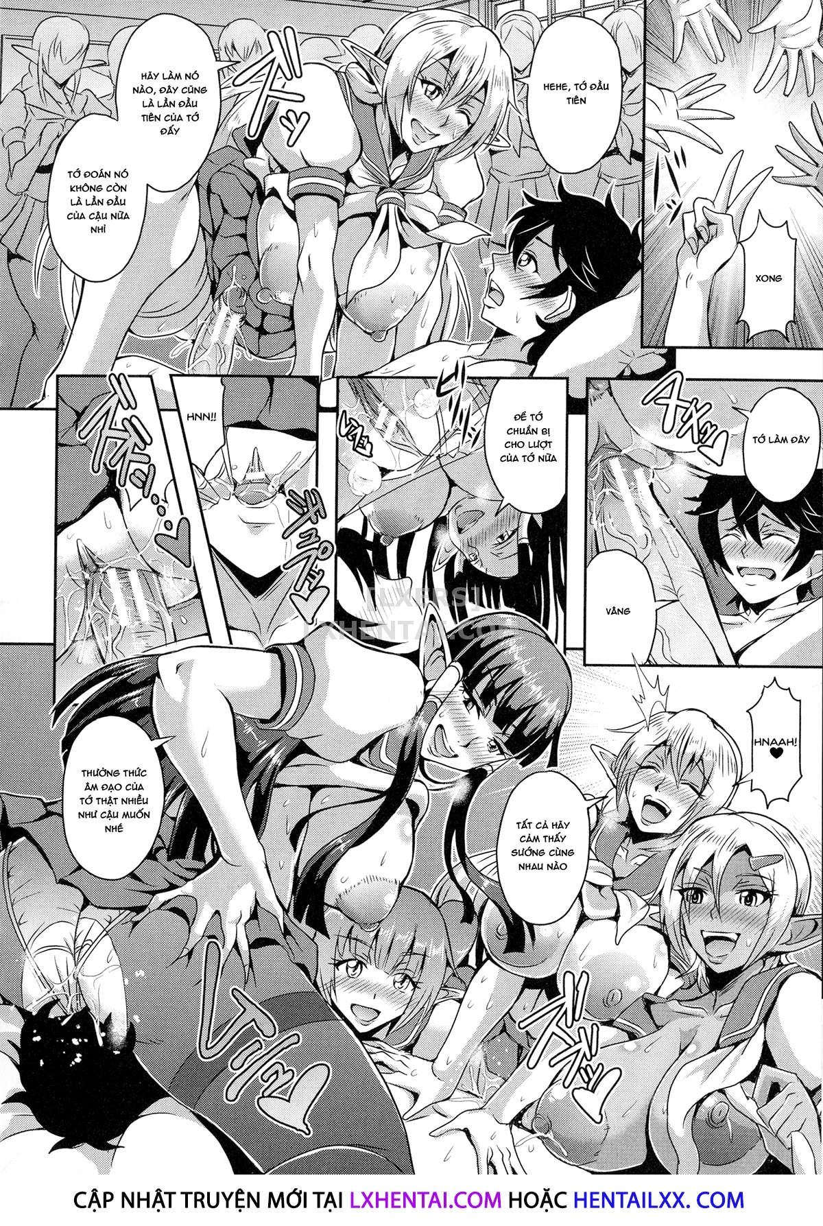 Đọc truyện hentai Elf Harem Story - Chap 3