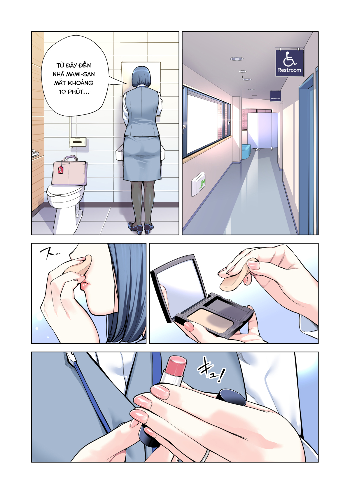 Đọc truyện hentai Jichikai no Hitozuma wa Totemo H deshita - Chap 3