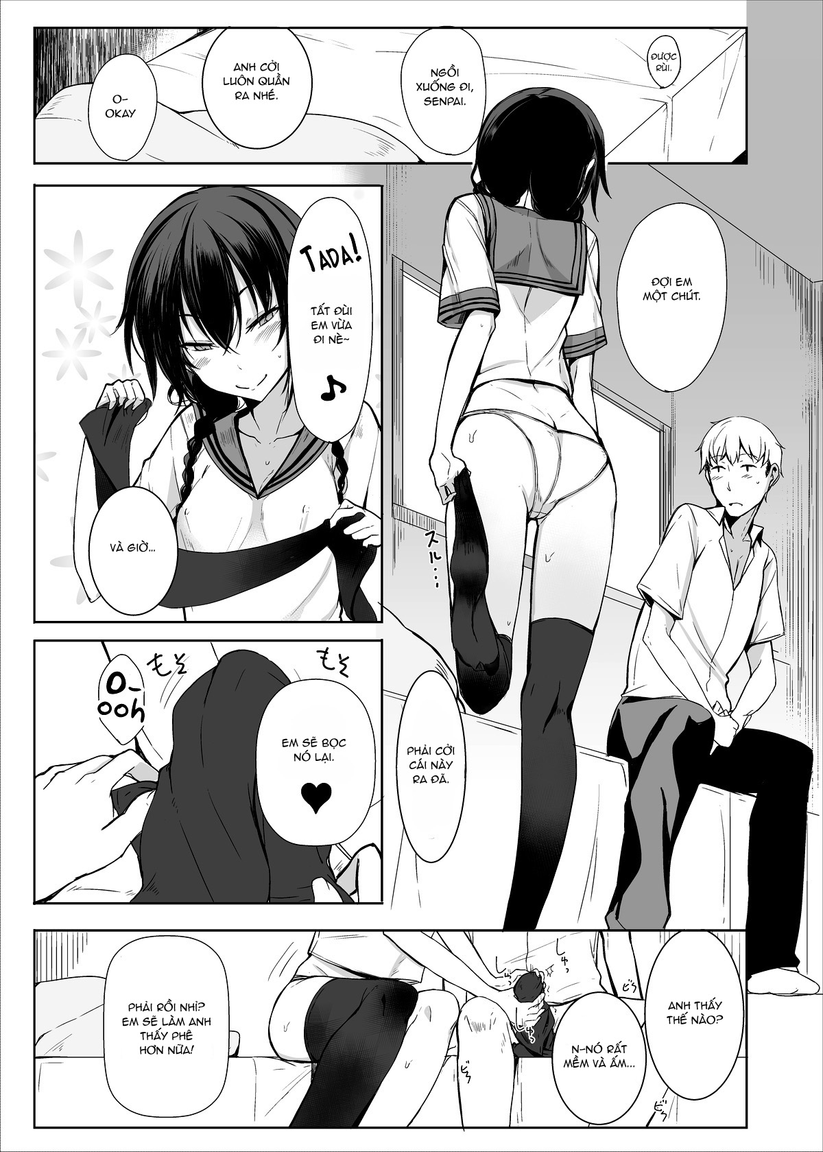 Đọc truyện hentai Kouhai-chan ni Eroi Koto Sareru Hon 2 - Oneshot