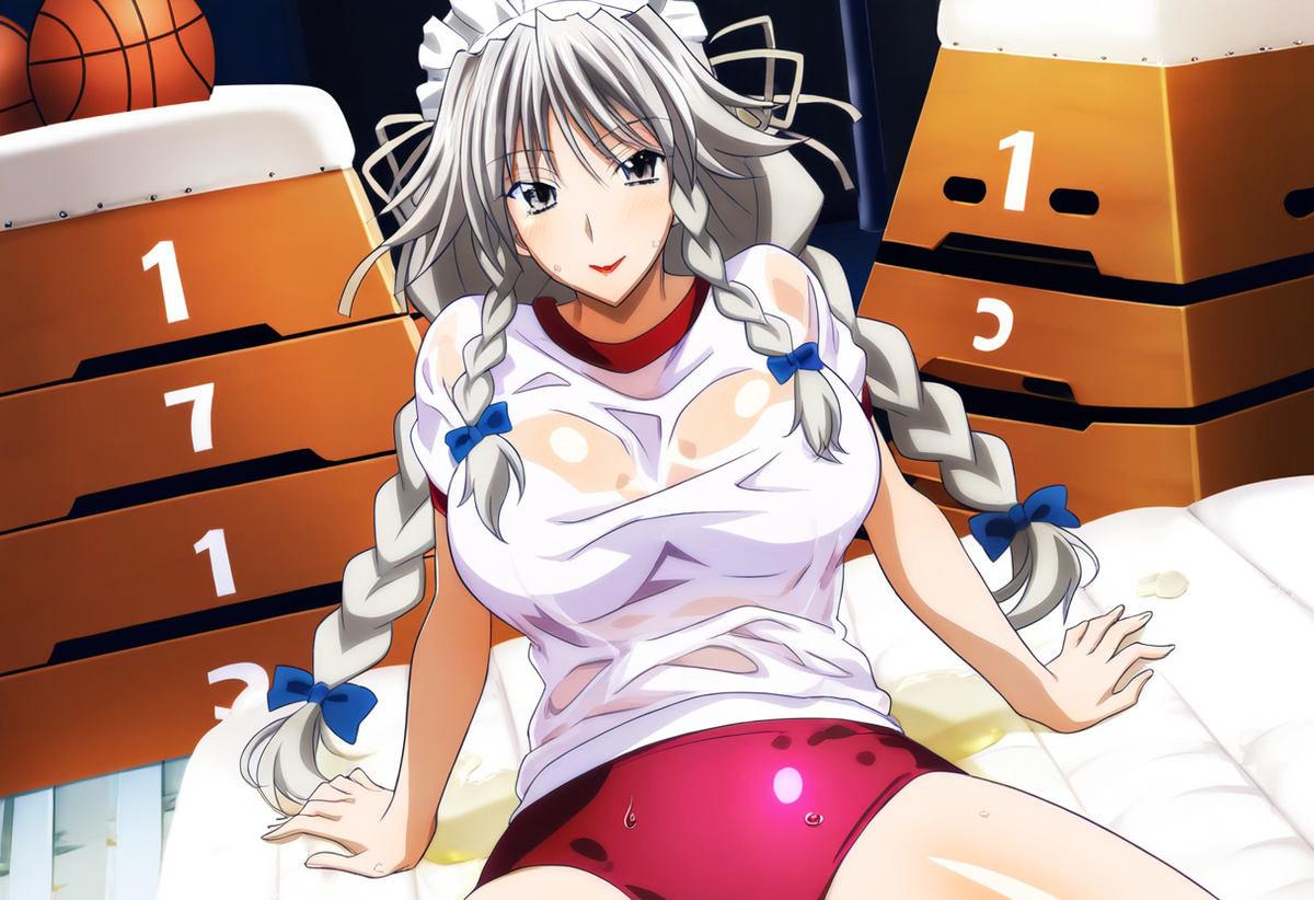 Đọc truyện hentai Tuyển tập Albums Art hentai - Chap 274 - Grayfia AI illustration gymnastics bloomers