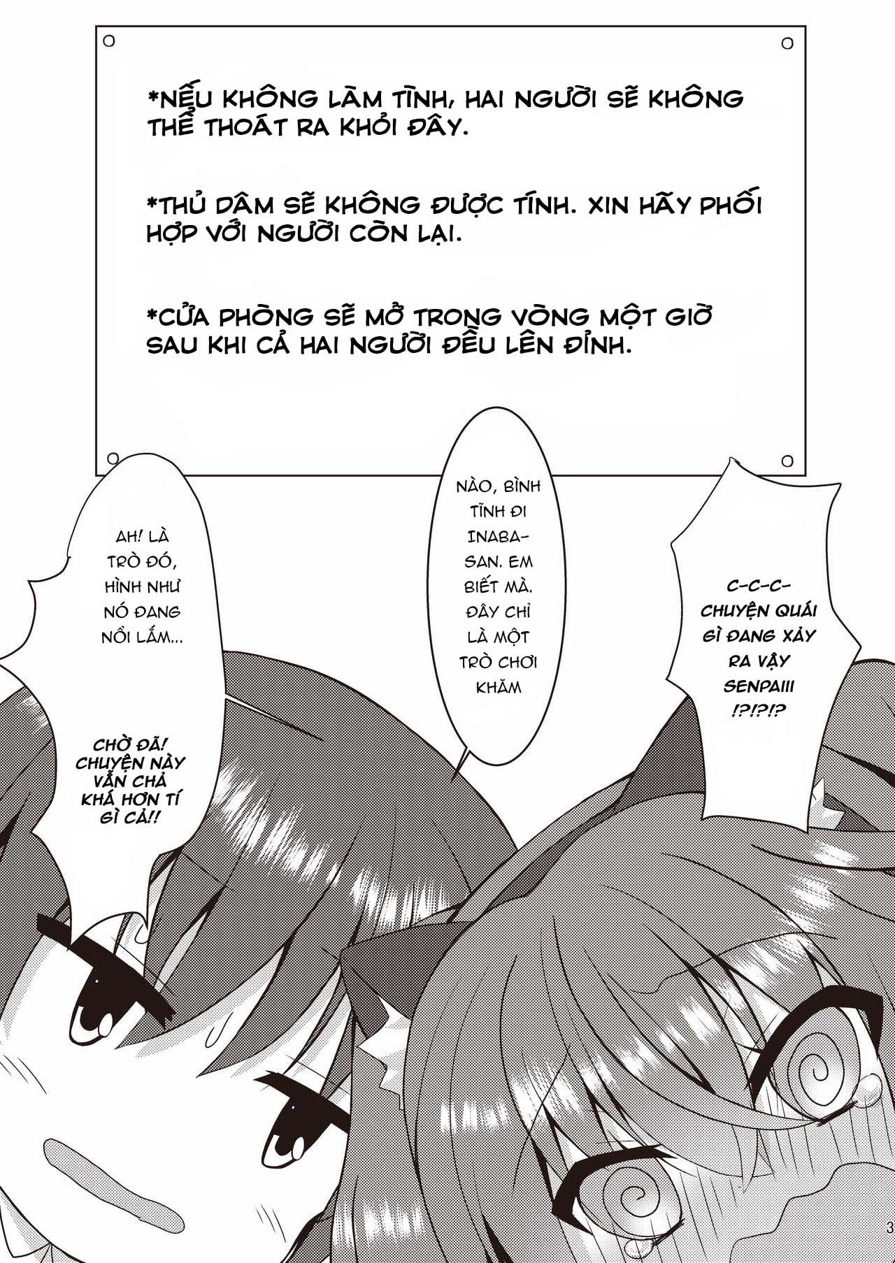 Đọc truyện hentai Câu chuyện về căn phòng nơi mà tôi phải làm tình với senpai để thoát ra ngoài sau bữa tiệc Halloween. - Oneshot