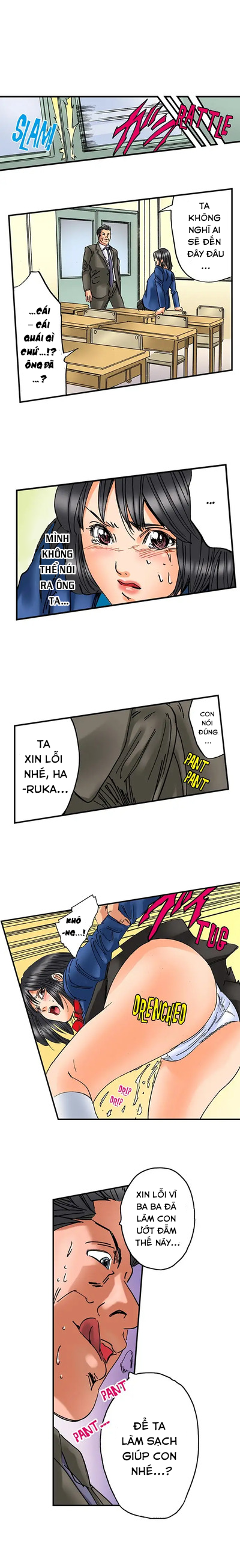 Đọc truyện hentai Tên cha dượng có mưu đồ với cô con gái. - Chap 10