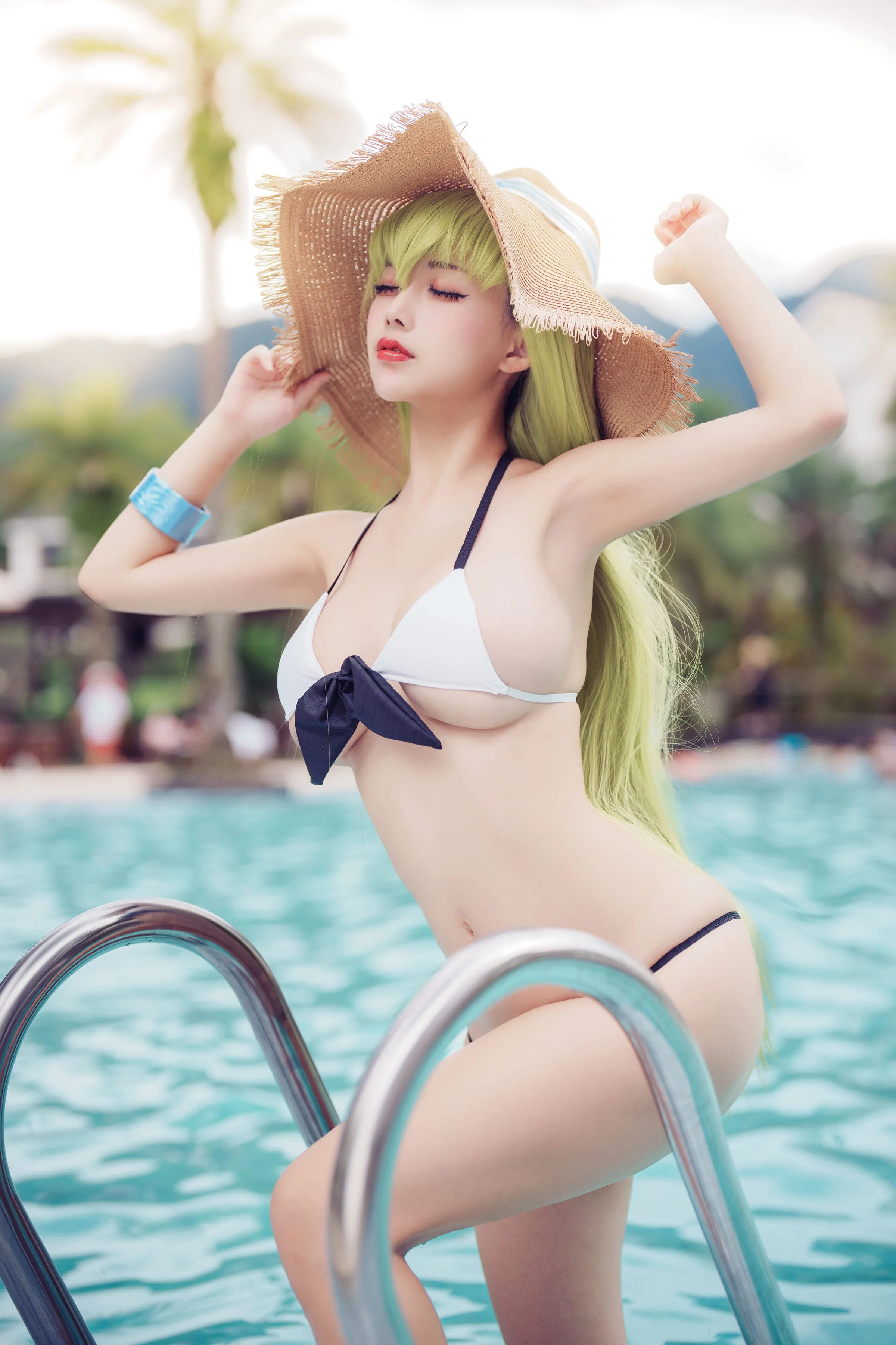 Đọc truyện hentai Tuyển tập Albums siêu phẩm Cosplay - Chap 138 - Rinka Okita - swimsuit