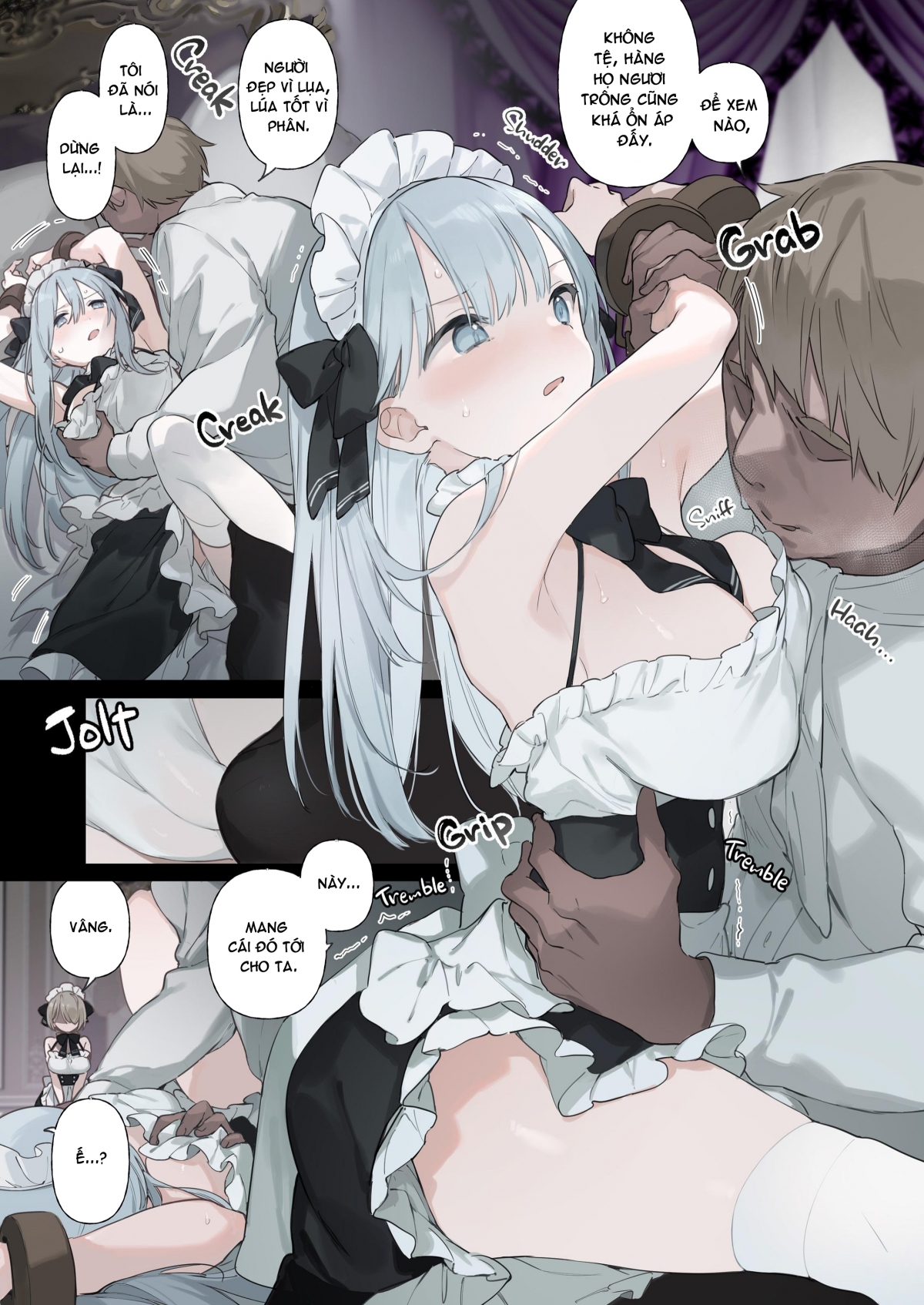 Đọc truyện hentai Sự sa ngã của nàng hầu gái tiểu thư quý tộc - Oneshot