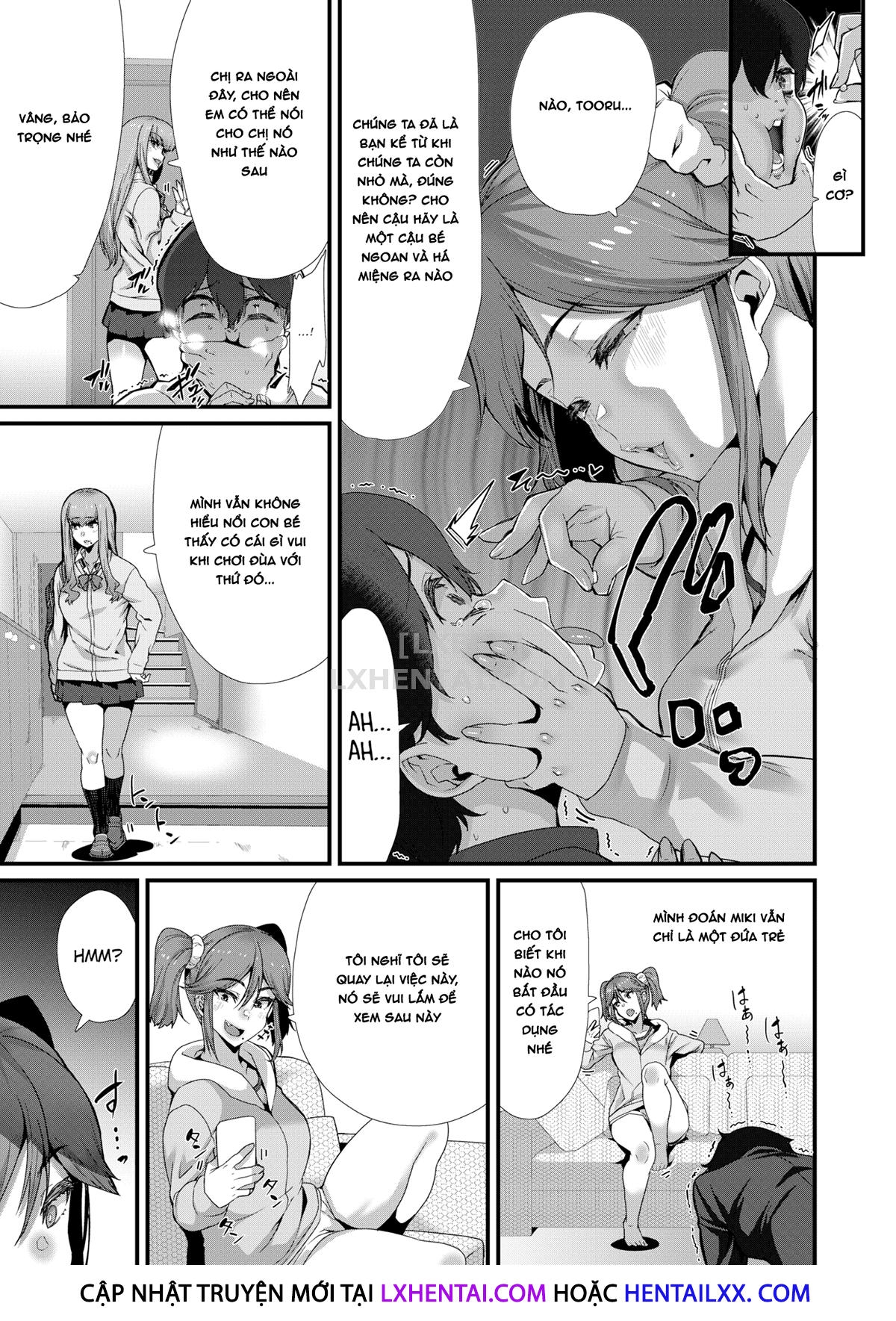 Đọc truyện hentai Tanoshi Sakushu No o jikan - Chap 1 - Cant Escape