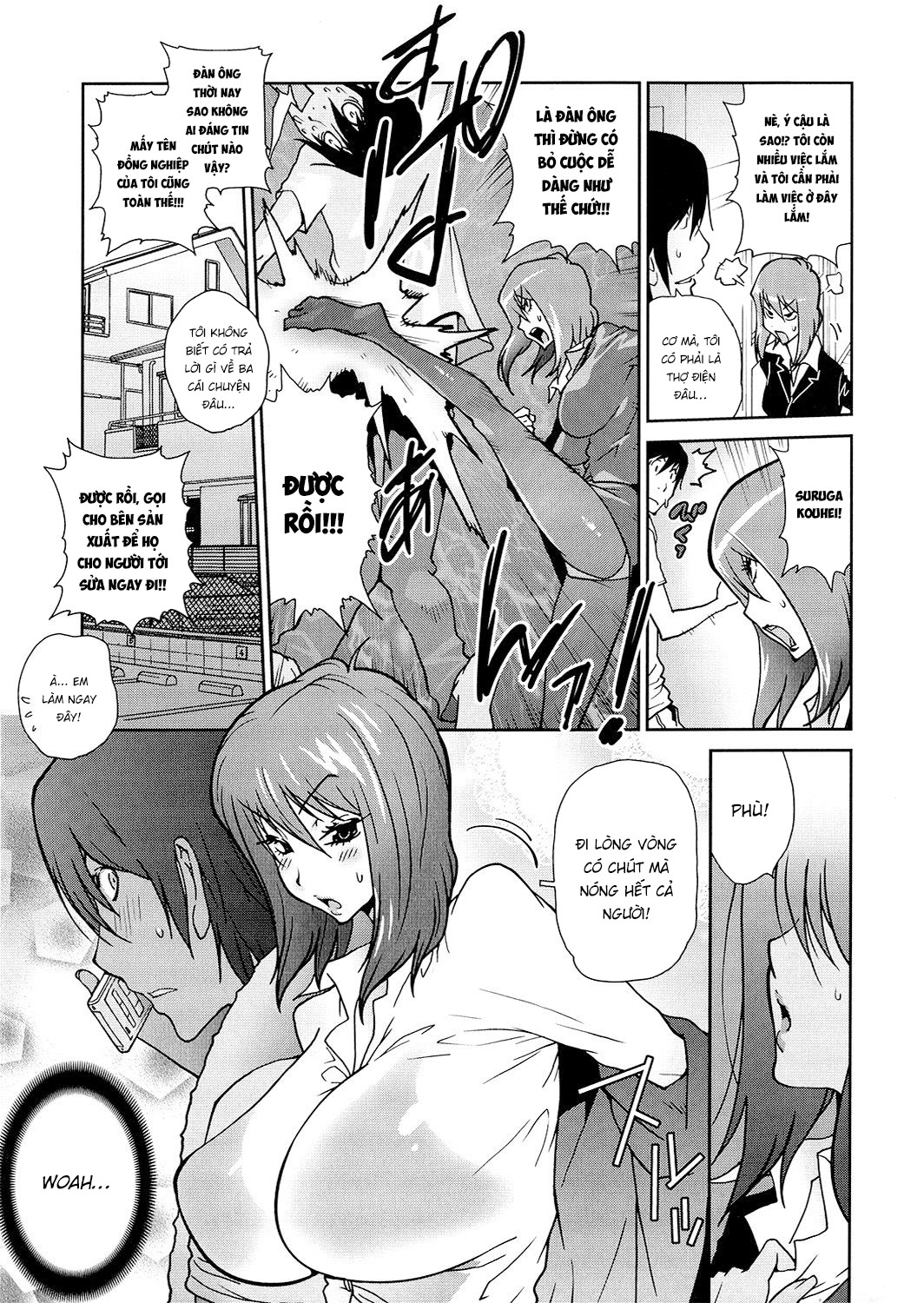Đọc truyện hentai Chàng thợ sửa ống nước và cô bạn năm xưa - Chap 3