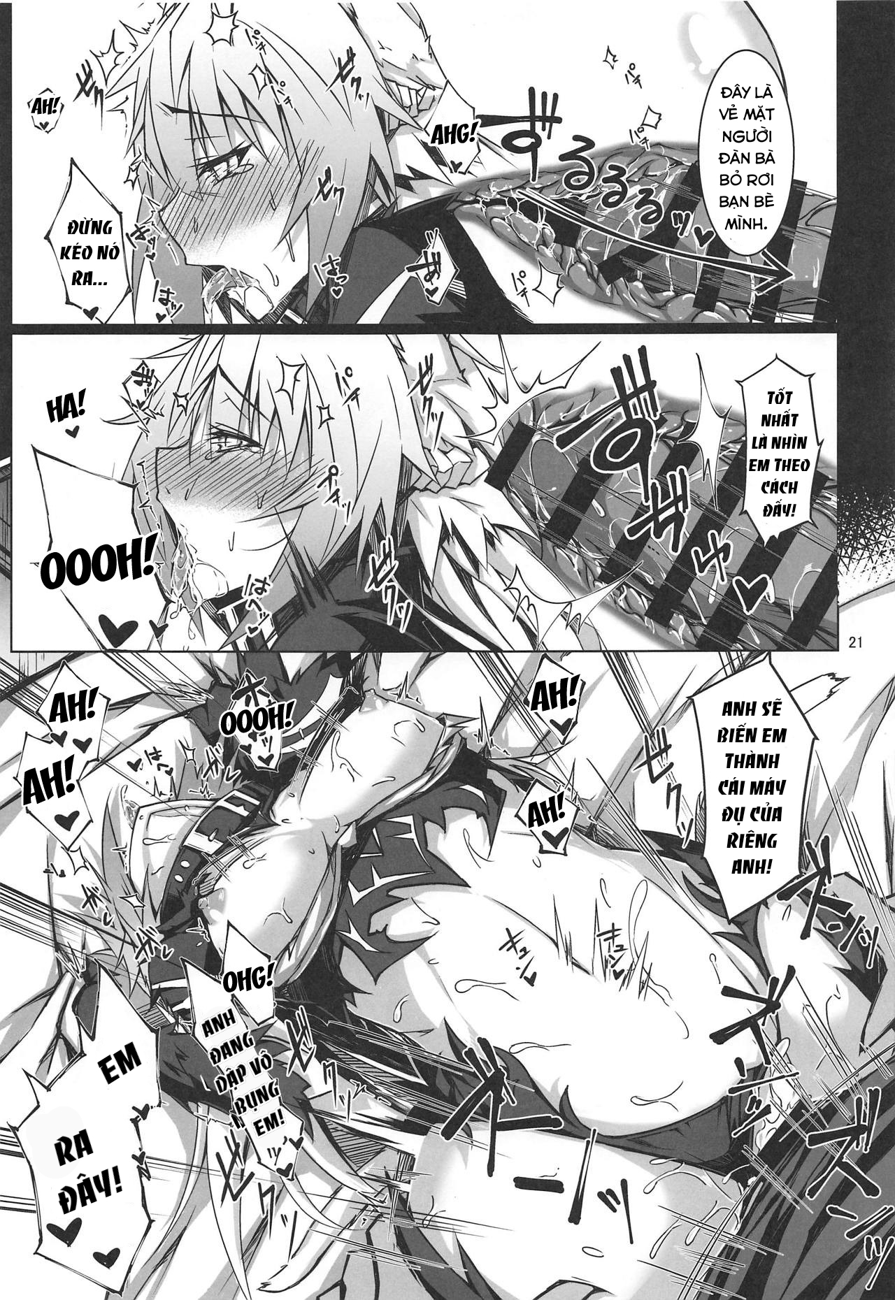 Đọc truyện hentai Ryouken wa Mesuinu Rashiku - Oneshot