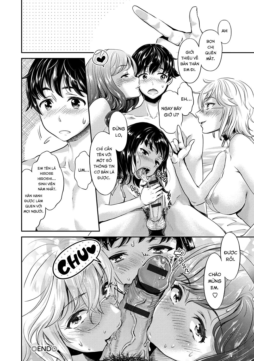 Đọc truyện hentai Ishoku Bitch to YariCir Seikatsu - Chap 1