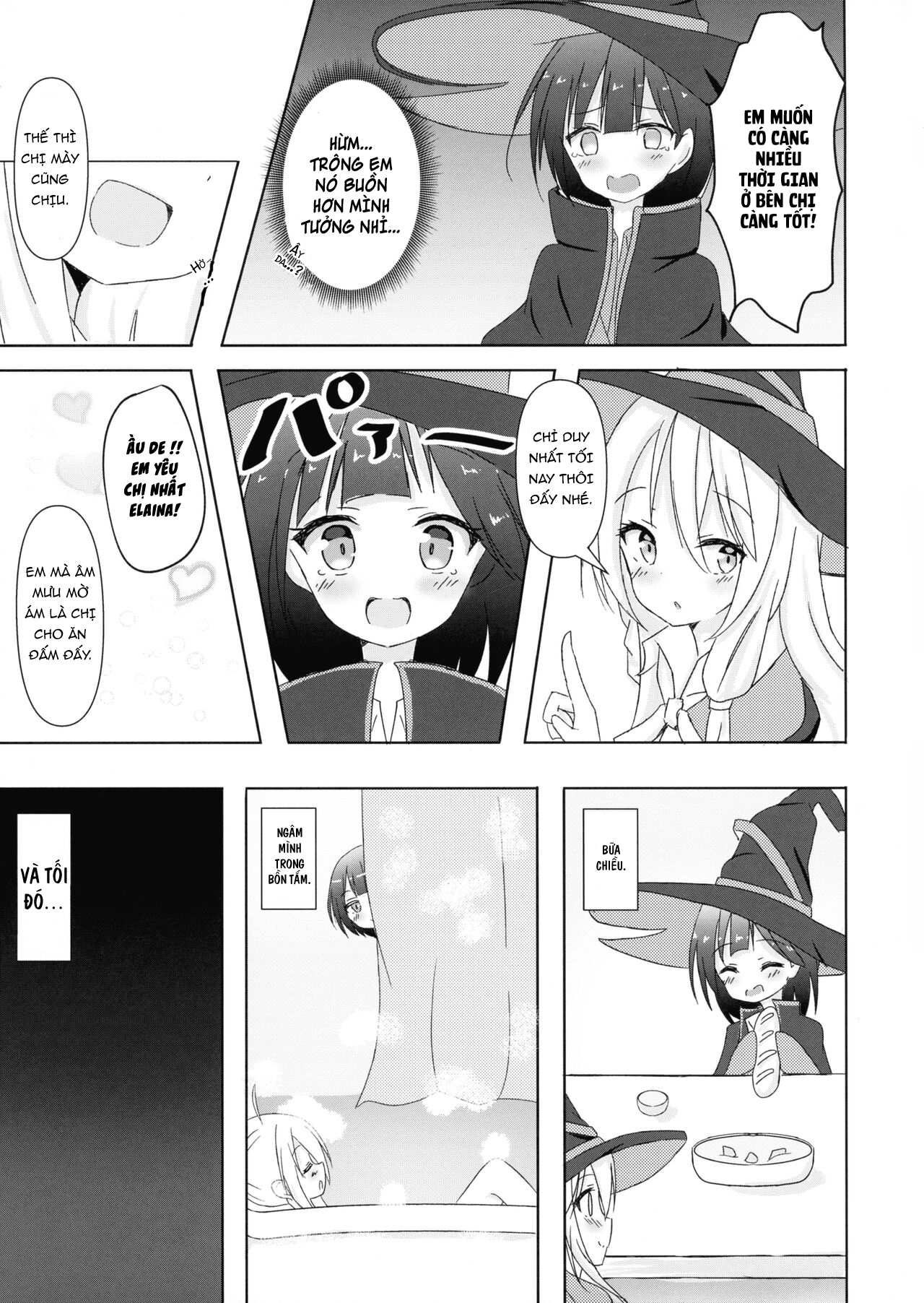 Đọc truyện hentai Saya ga Elaina de Ippouteki ni Koufun suru Dake - Oneshot Helikopter helikopter