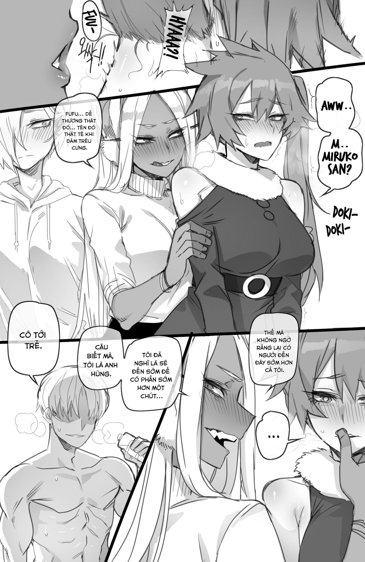 Đọc truyện hentai MY HERO HAREM - Chap 3 - MY HERO Christmas HAREM