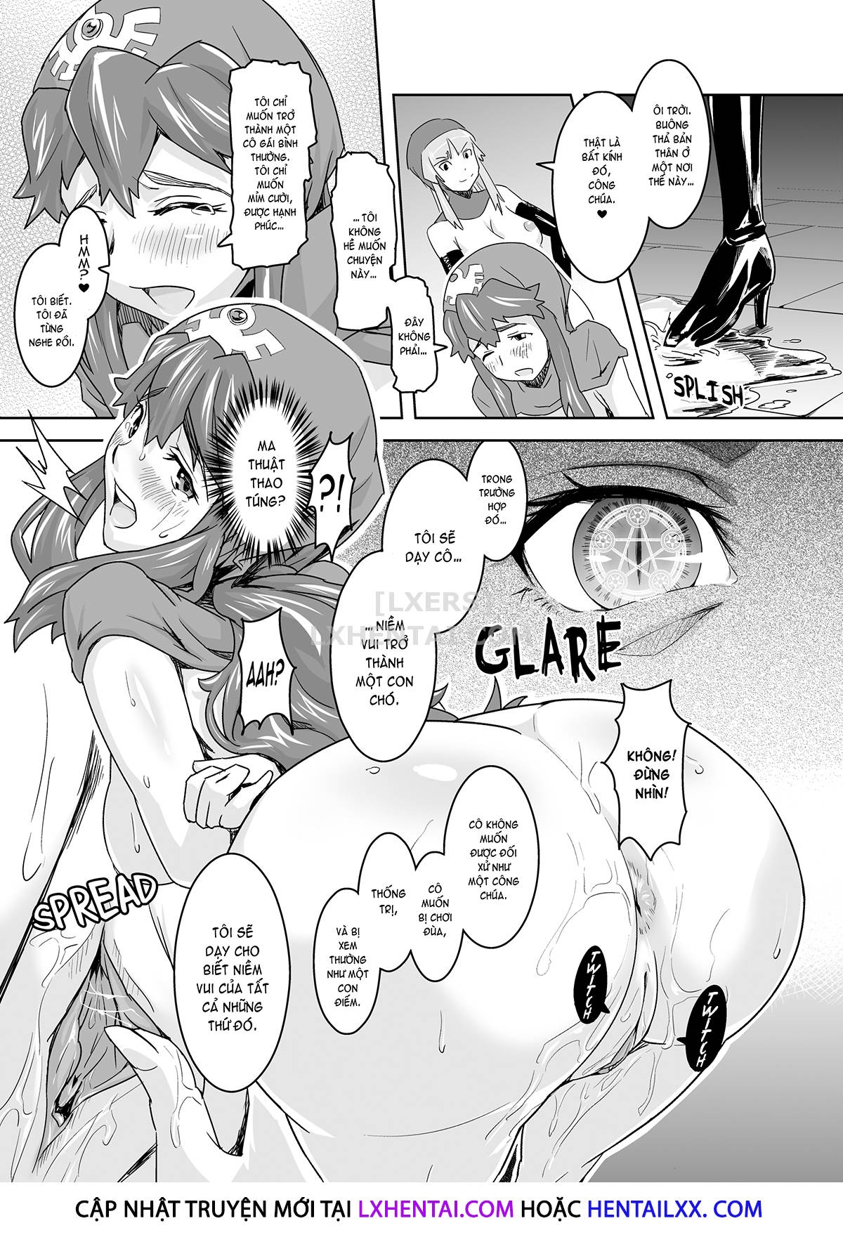 Đọc truyện hentai The Princess Who Became a Dog - Chap 1