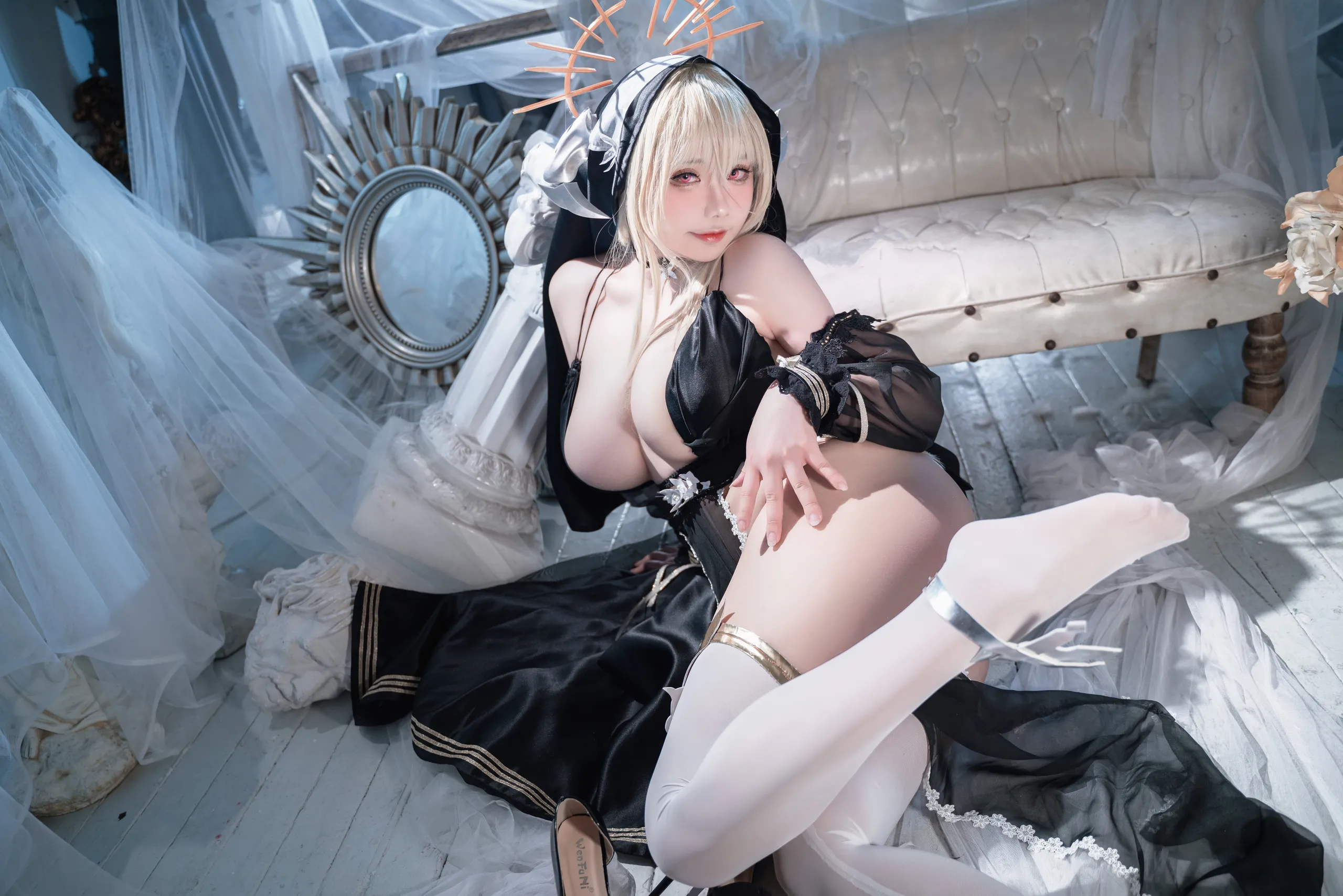 Đọc truyện hentai Tuyển tập Albums siêu phẩm Cosplay - Chap 953 - Sadako Peach - Azur Lane Vengeance