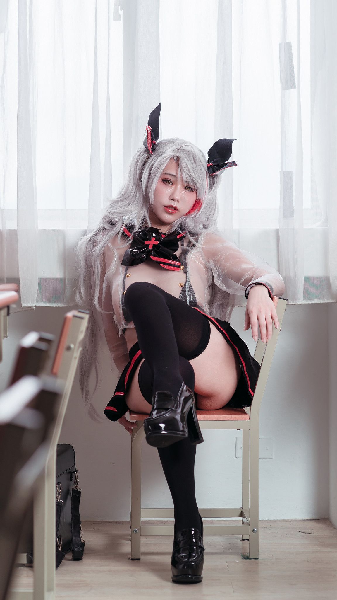 Đọc truyện hentai Tuyển tập Albums siêu phẩm Cosplay - Chap 1213 - [Hannai] Prinz Eugen (Azur Lane)