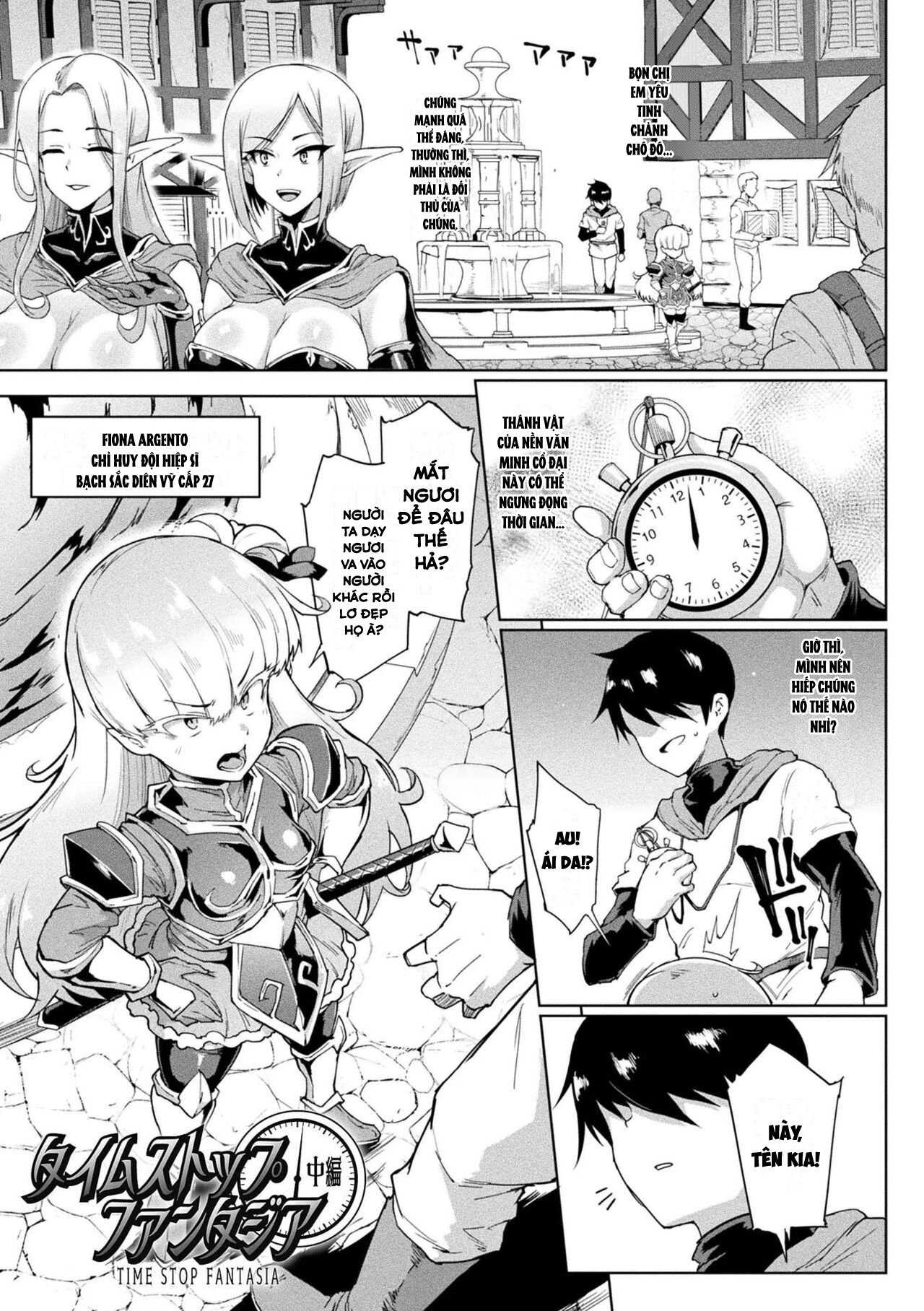Đọc truyện hentai Time stop fantasia - Chap 2