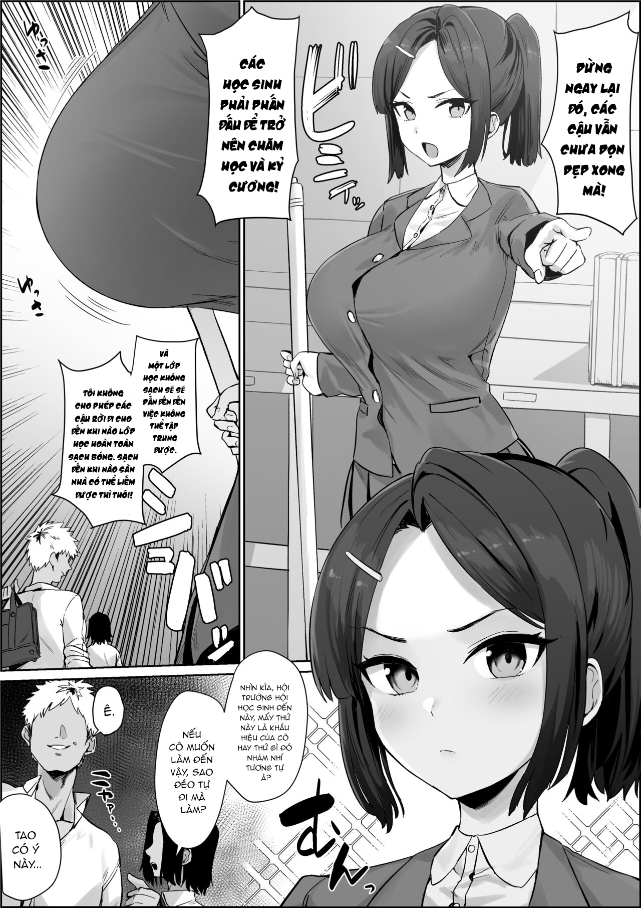 Đọc truyện hentai Sự sa đoạ của hội trưởng hội học sinh - Oneshot