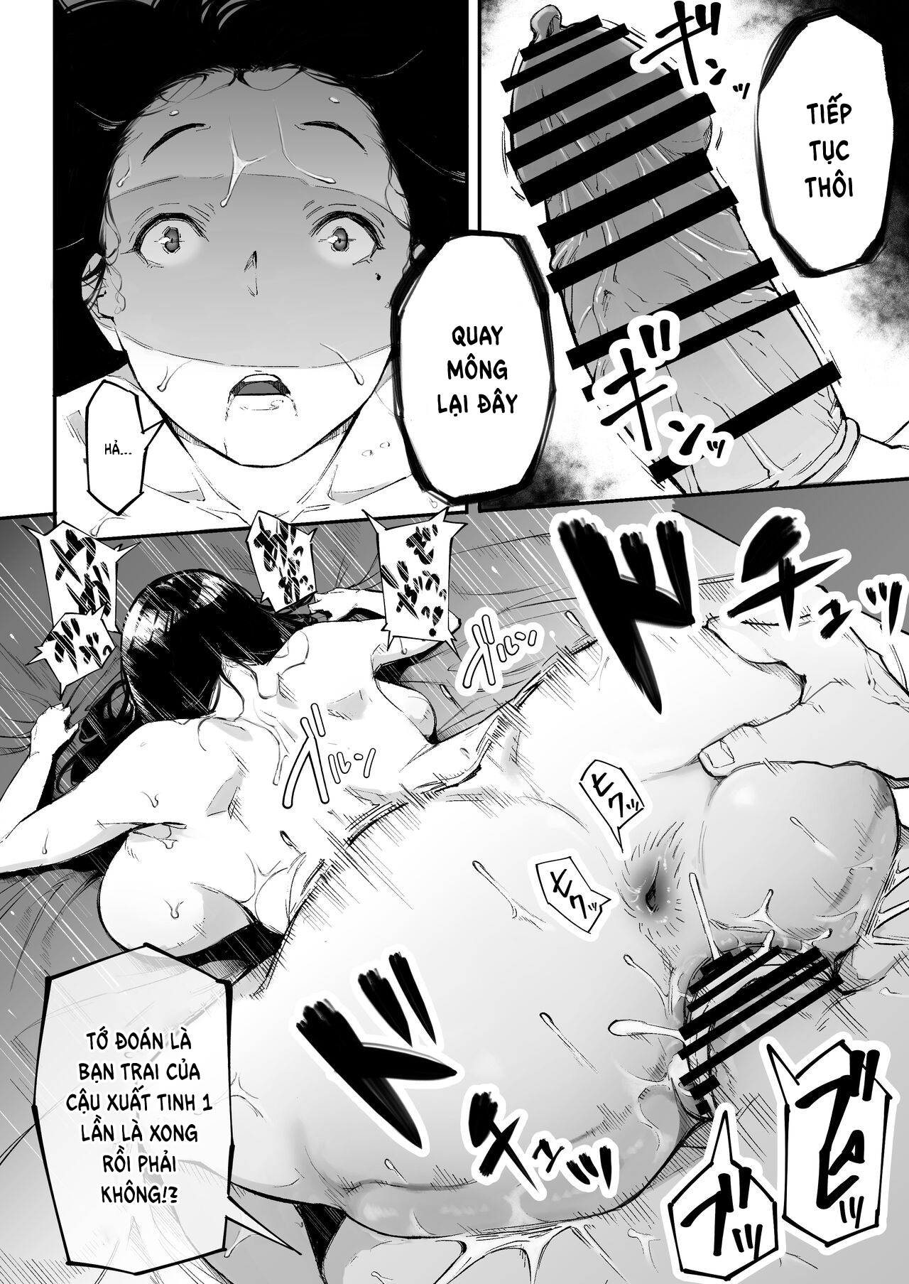 Đọc truyện hentai Xin lỗi, mình đi địt! - Chap 2 - End.