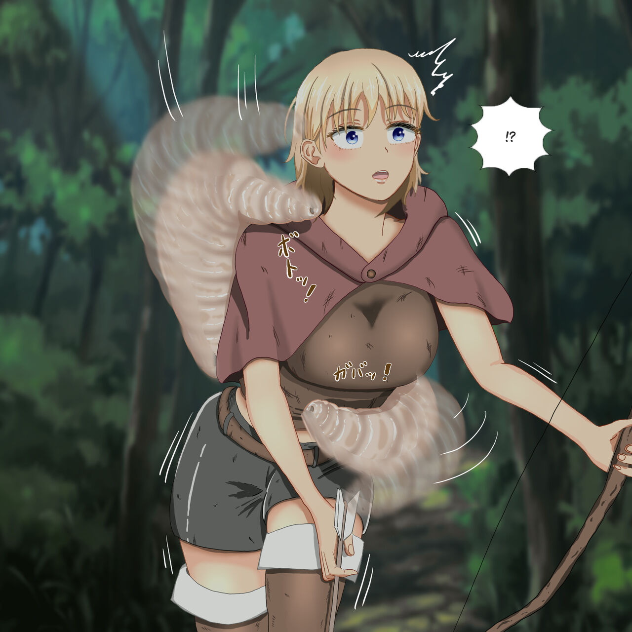 Đọc truyện hentai Cuộc đấu tranh nuôi con của một nữ thợ săn! - Chap 1