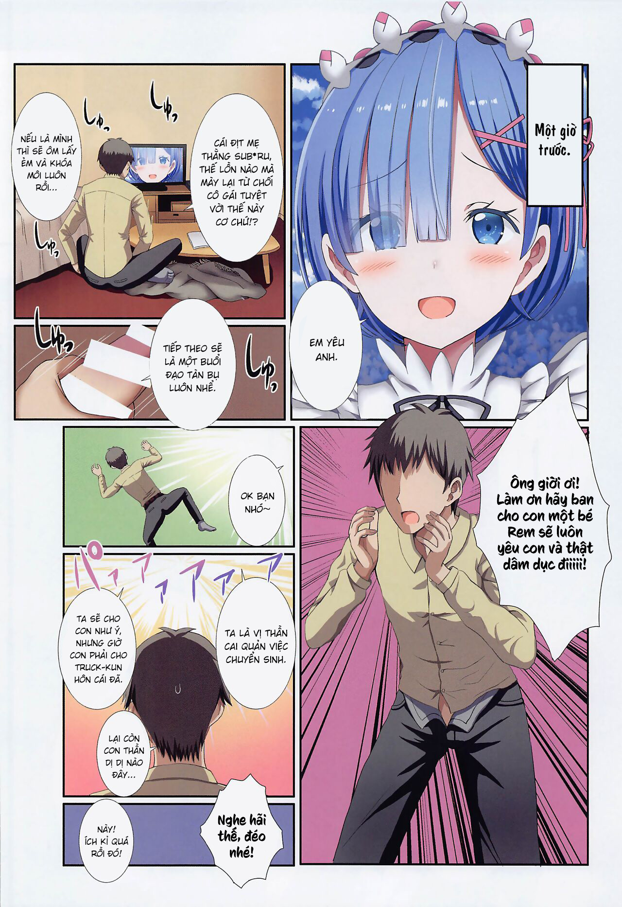 Đọc truyện hentai Chịch cosplay cùng Rem - Oneshot