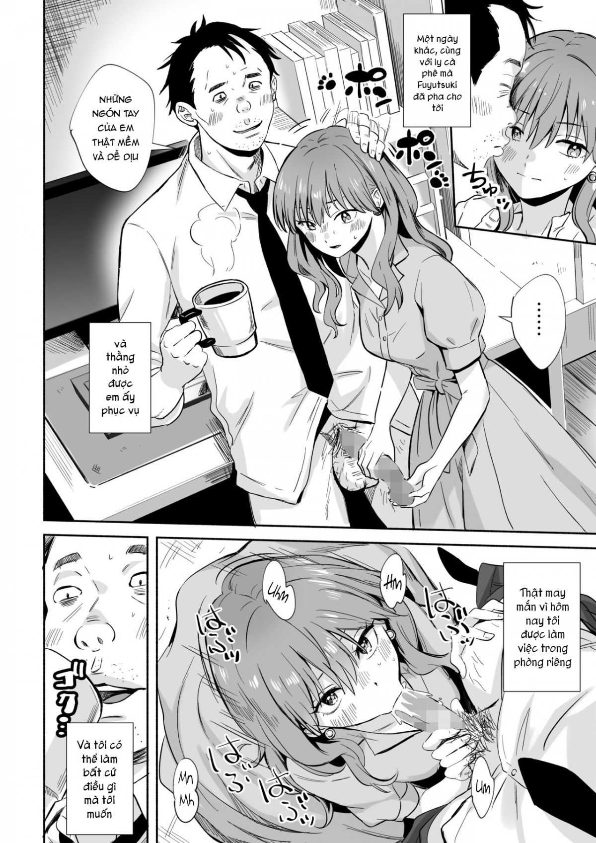 Đọc truyện hentai Cool na Douryou Joshi-san no Kotobuki Taisha - Oneshot