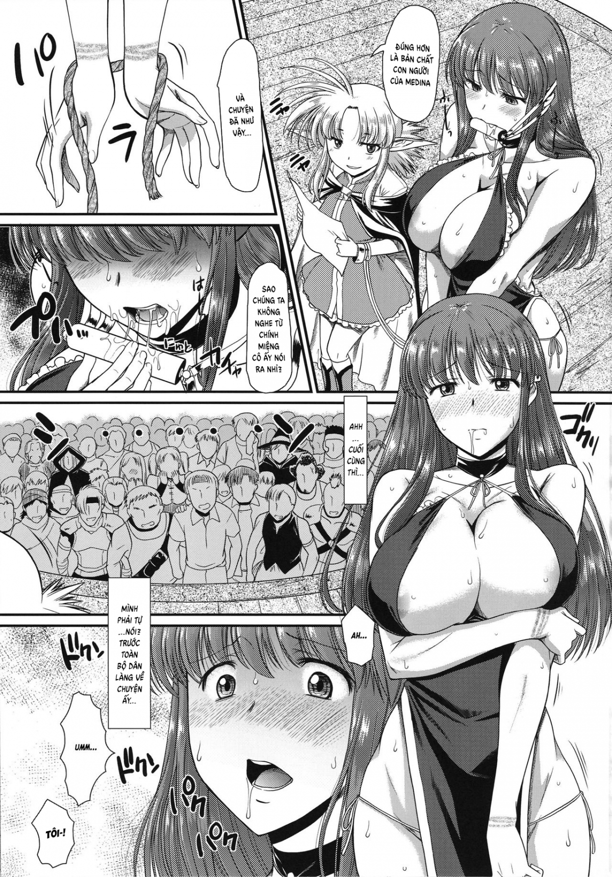 Đọc truyện hentai Roshutsu Kairaku ni Kusshite Mesu Ochi Shita Sugata Minna ni Mirarechatte Watashi Korekara Dousurun daro? - Oneshot