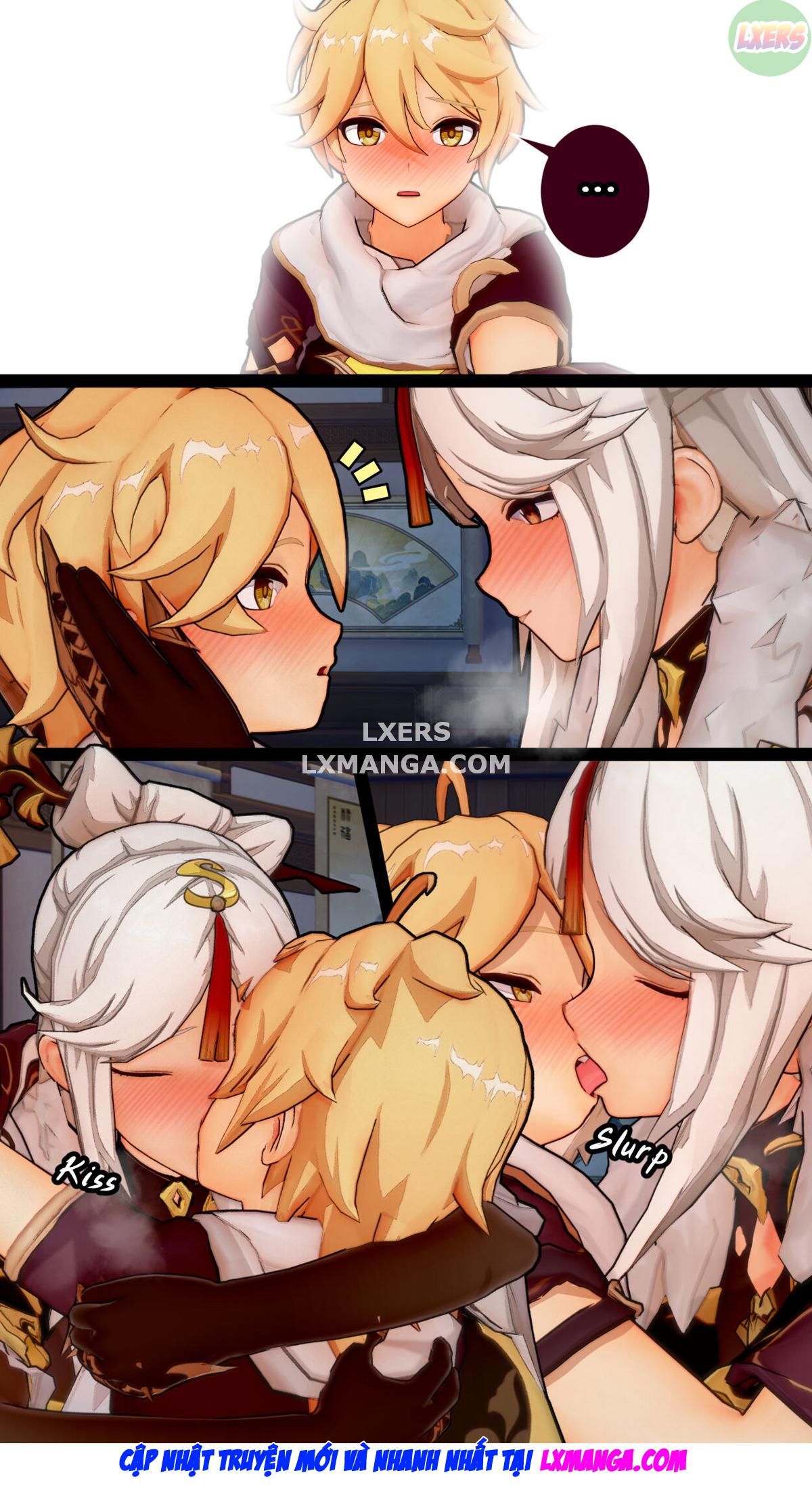 Đọc truyện hentai Lời tri ân đặc biệt của Ningguang - Oneshot