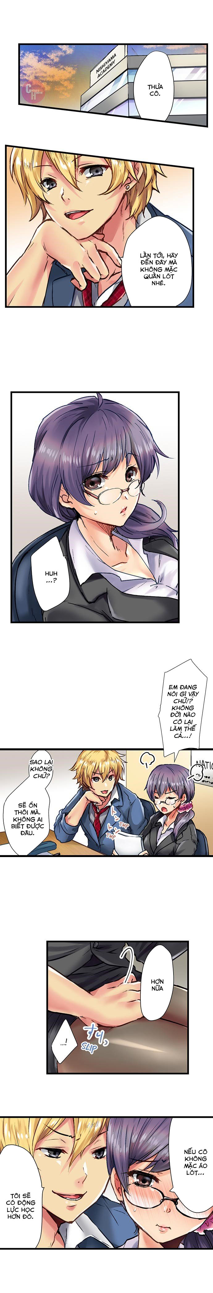 Đọc truyện hentai Thưởng cho học sinh bằng cách chịch! - Chap 4