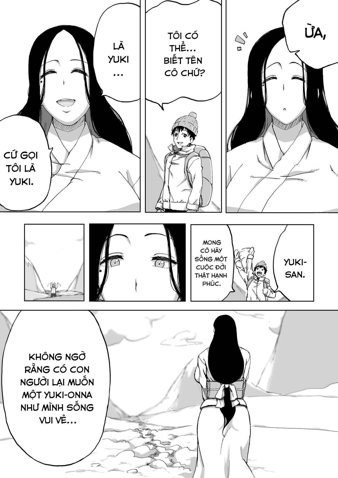 Đọc truyện hentai Zetsumetsu Sunzen Yukionna - Oneshot