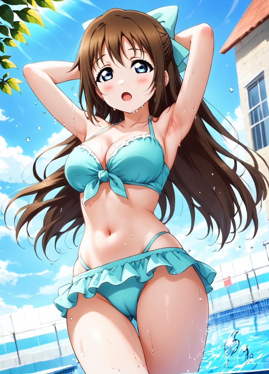 Đọc truyện hentai Tuyển tập Albums Art hentai - Chap 187 - Shizuku Osaka (Cute Swimsuit)