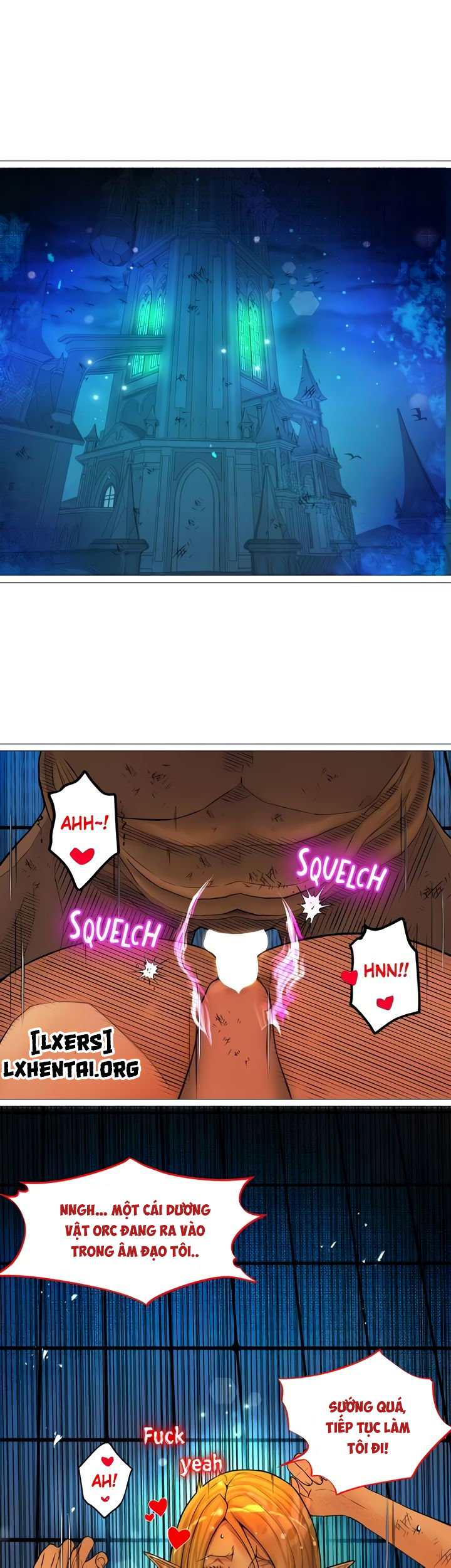 Đọc truyện hentai Nữ Hoàng Dark Elf Và Nô Lệ Orc - Chap 27