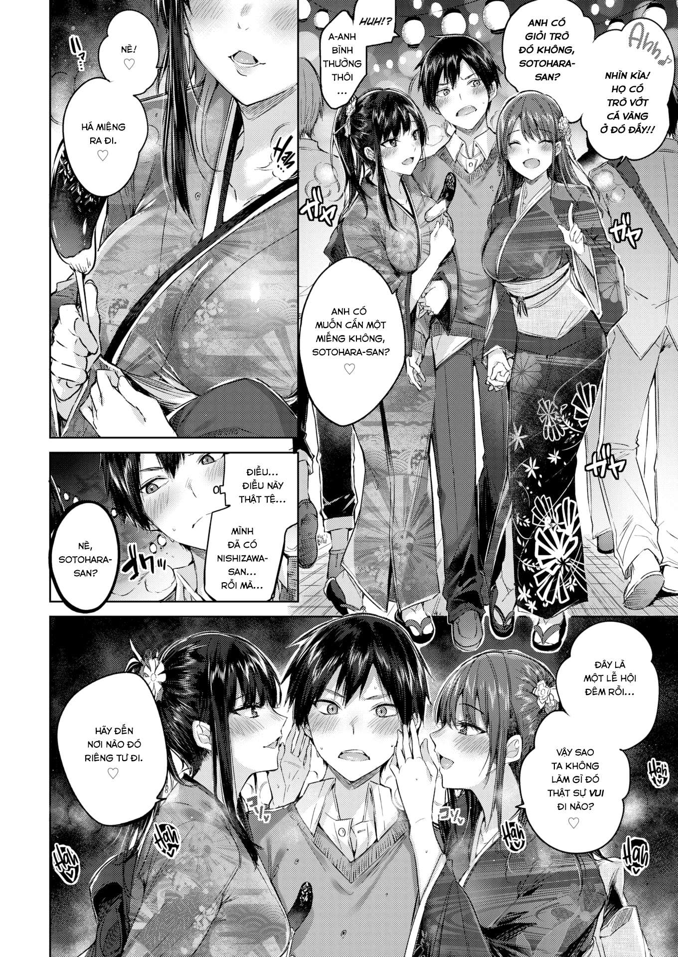 Đọc truyện hentai Triple Heaven - Oneshot