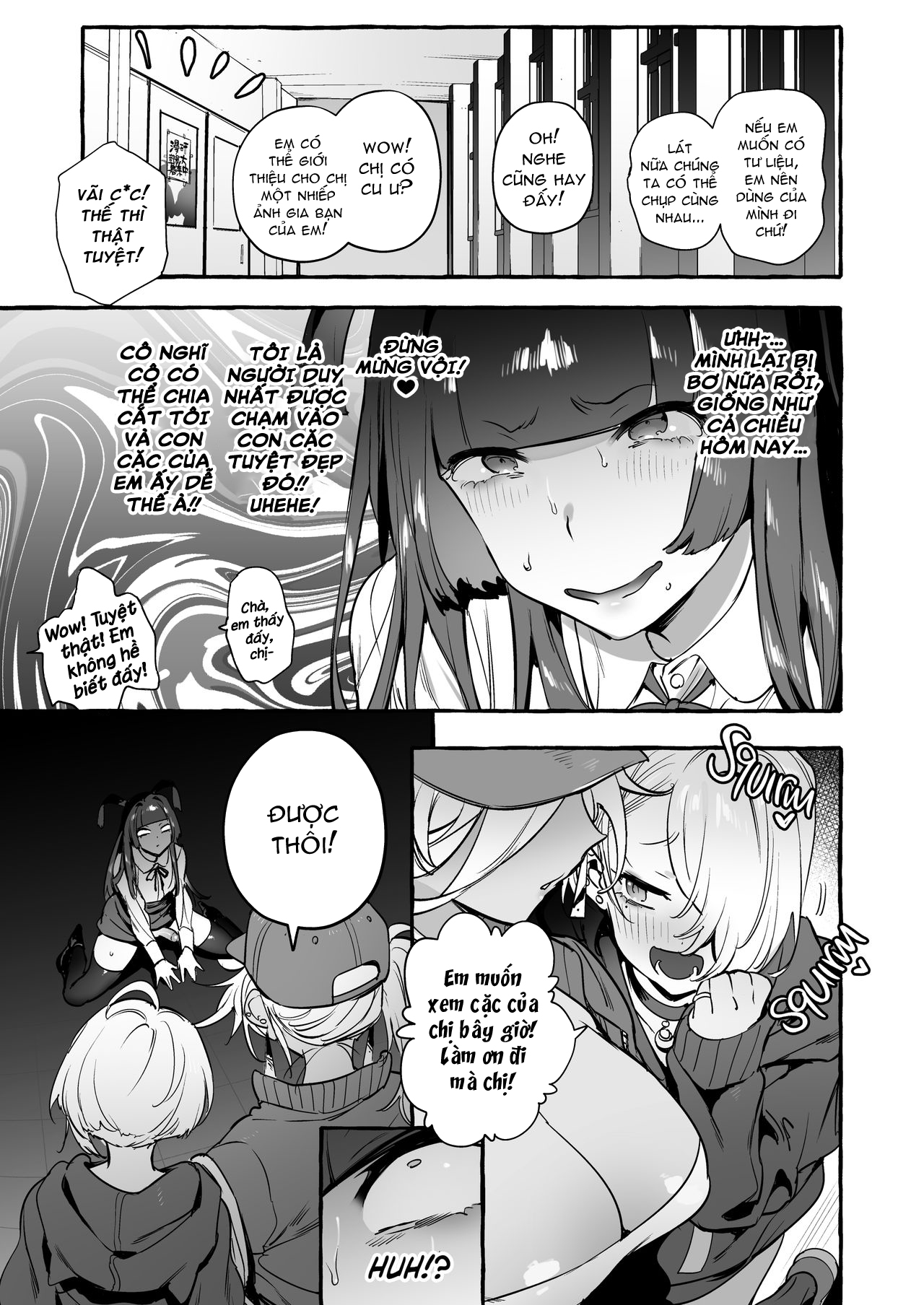 Đọc truyện hentai OtaCir no KuroGal VS Bokura - Phần cuối