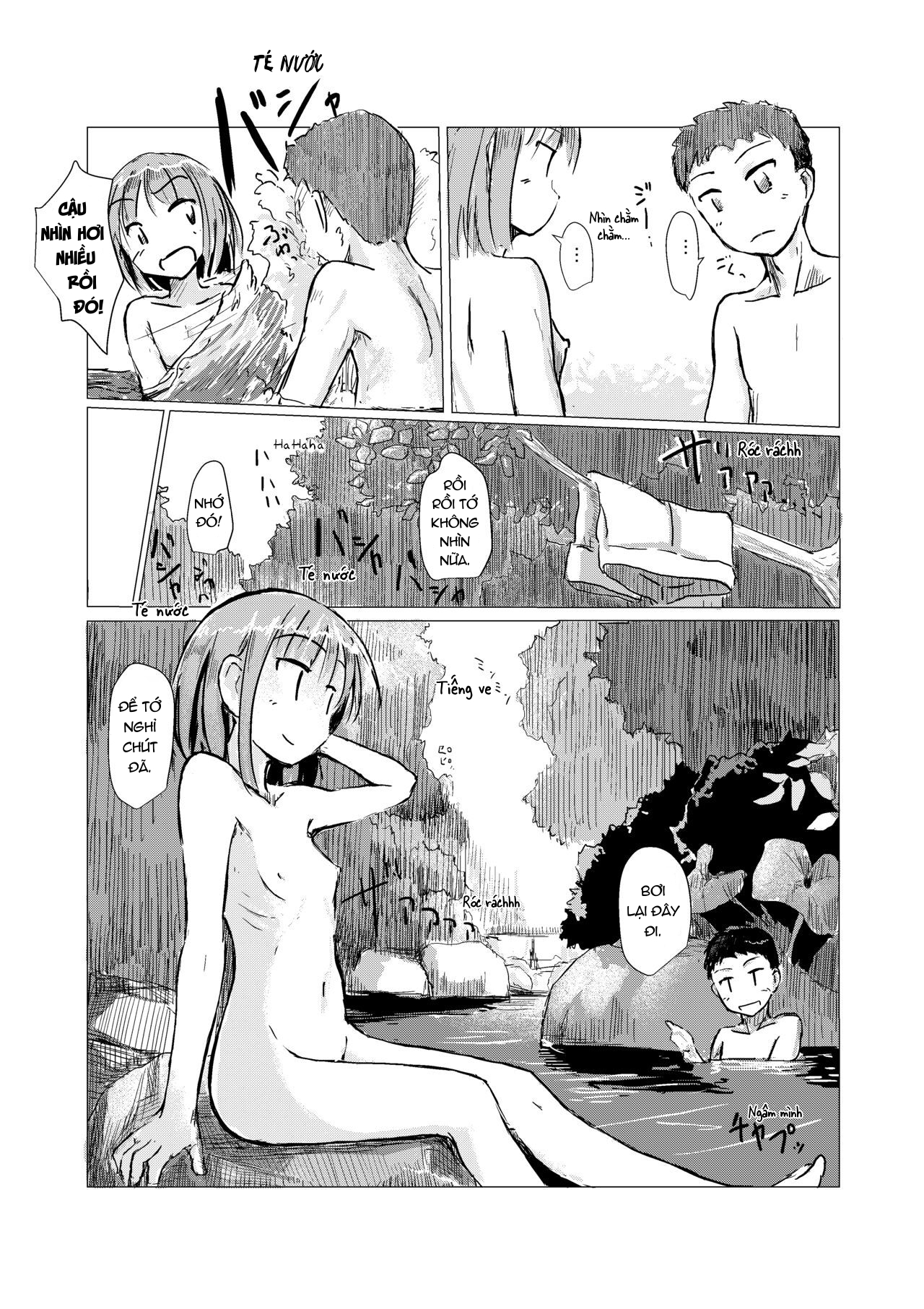 Đọc truyện hentai Vui đùa dưới sông - Oneshot