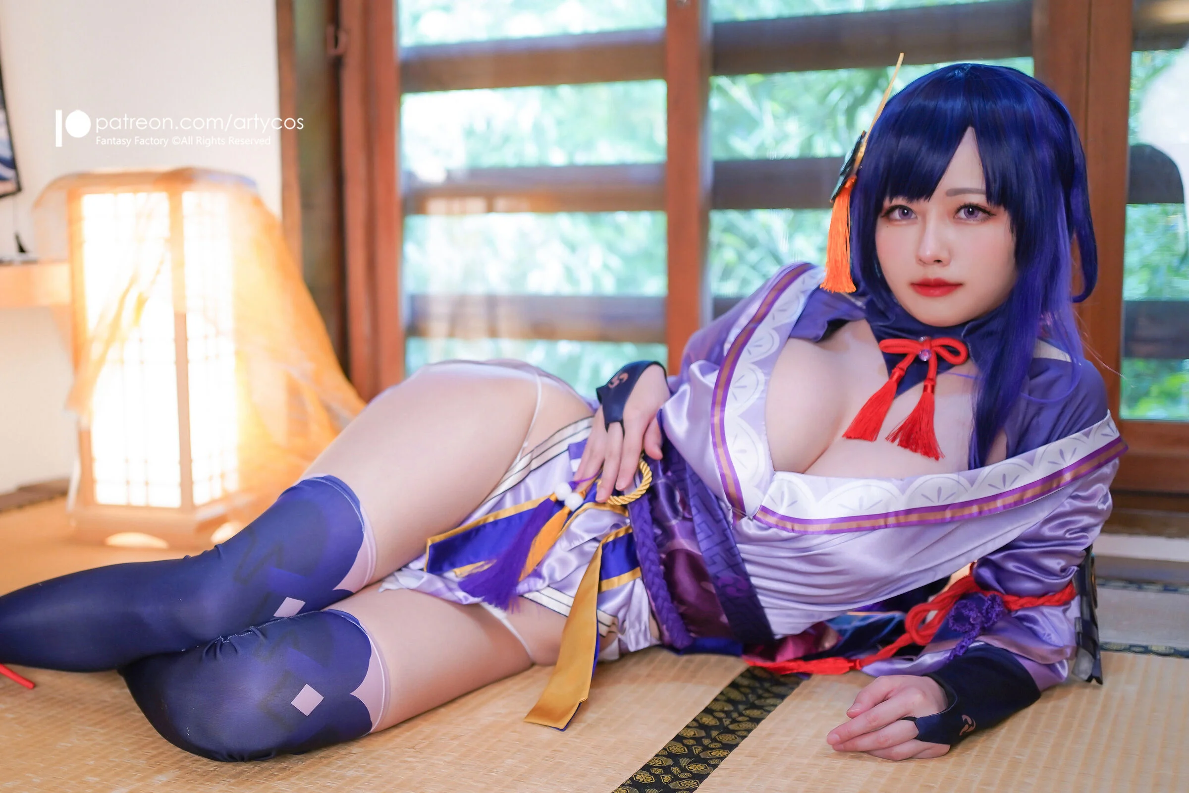 Đọc truyện hentai Tuyển tập Albums siêu phẩm Cosplay - Chap 296 - Arty Huang - Genshin Raiden Ei