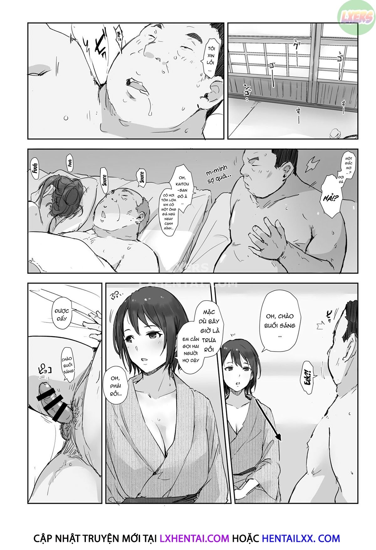 Đọc truyện hentai Netorareta Hitozuma to Netorareru Hitozuma - Chap 3