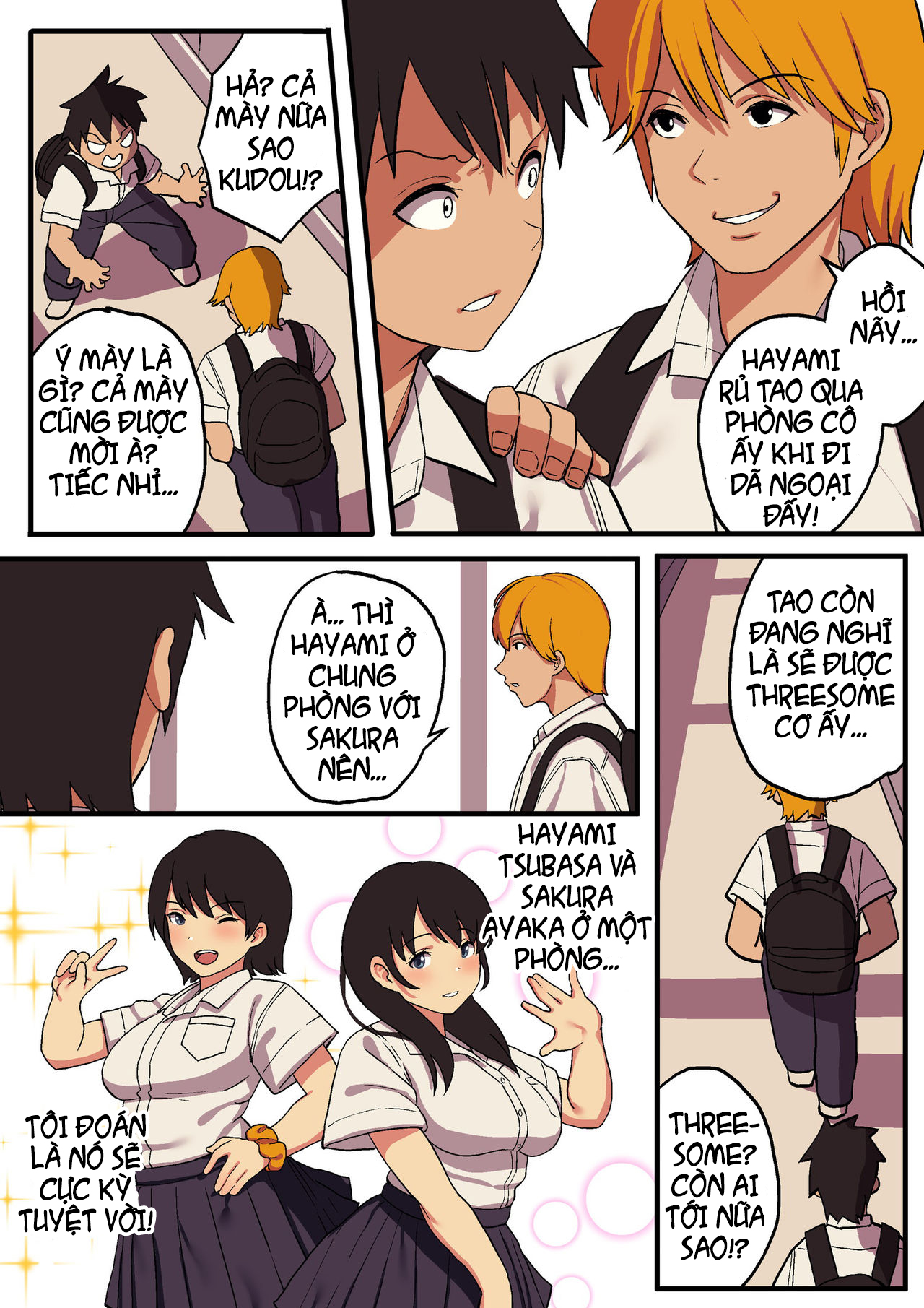 Đọc truyện hentai School Trip X King Game - Chap 1