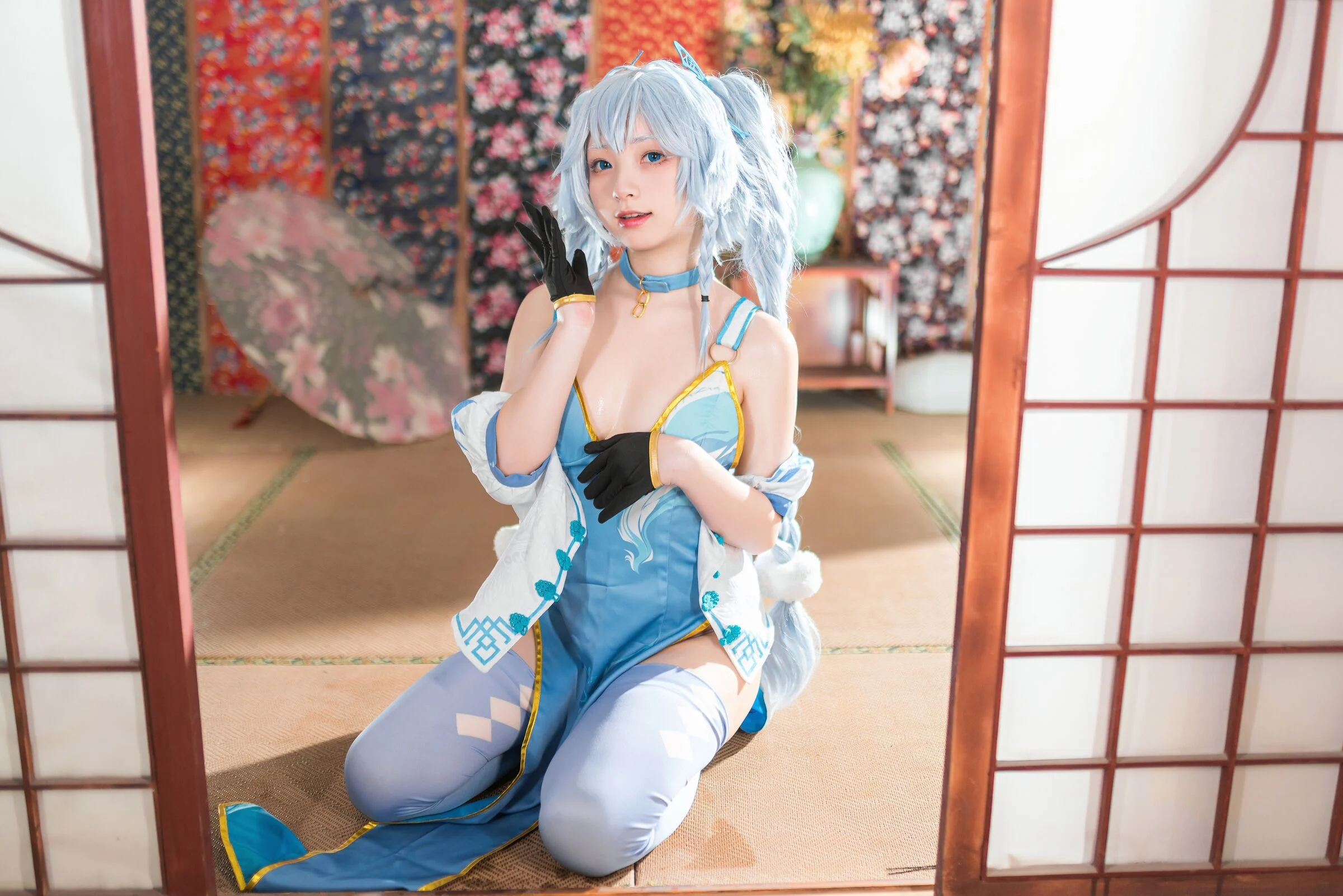 Đọc truyện hentai Tuyển tập Albums siêu phẩm Cosplay - Chap 466 - Flower Bell PA15 - Delphinium Charm