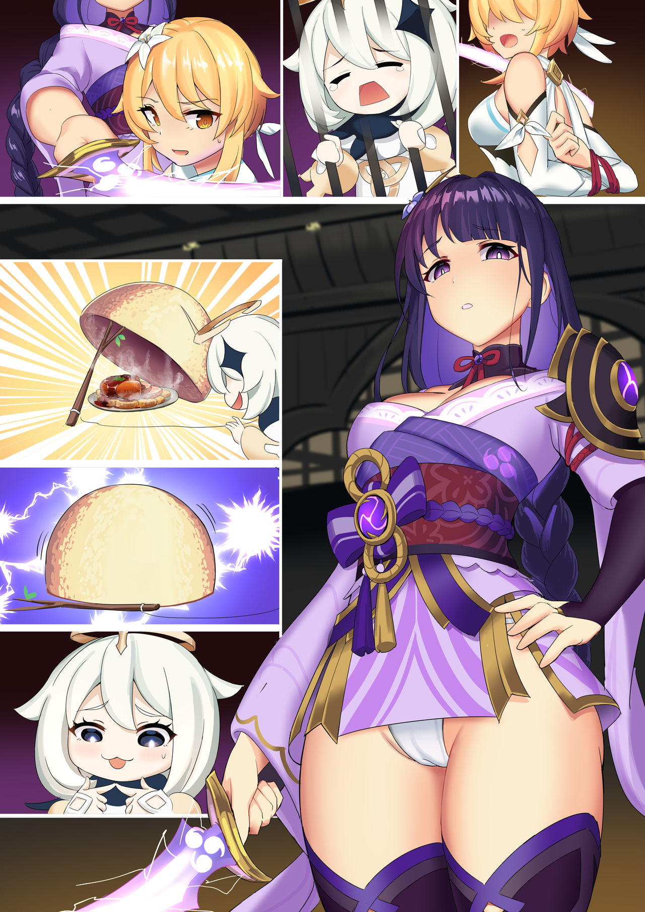 Đọc truyện hentai Lumine x Raiden Shogun - Không thoại