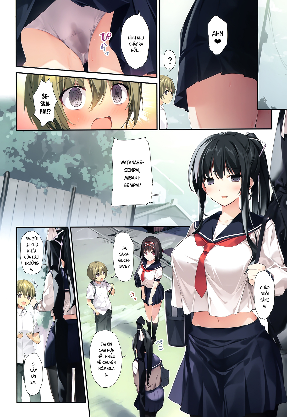 Đọc truyện hentai Chị vu nữ trong trắng siêu dâm (nguyên tác) - Ch. 2. Mùa hè hậu cung