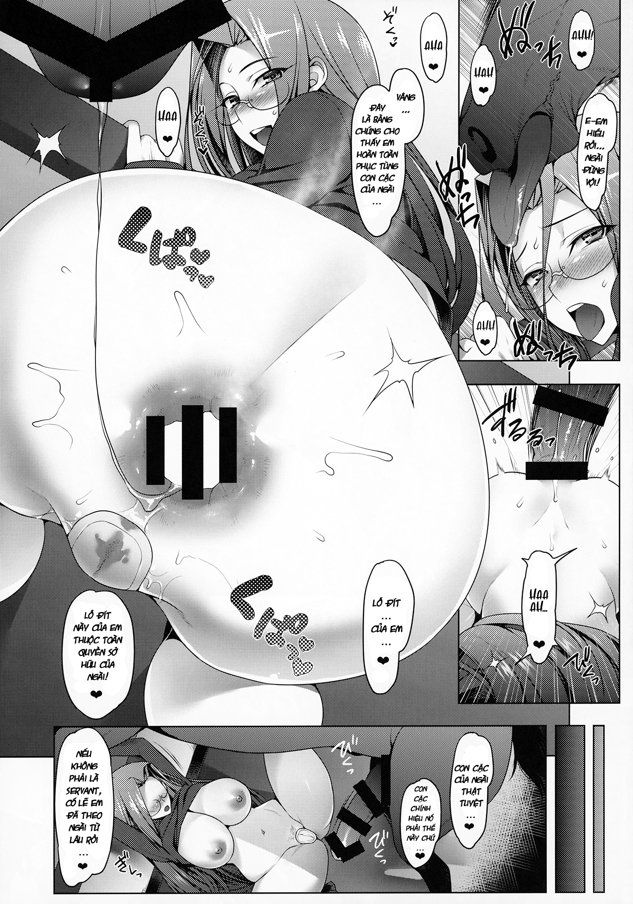 Đọc truyện hentai Emiya-ke Futei Koukou Ryouiki San~Rider Medusa no Baai~ - Oneshot